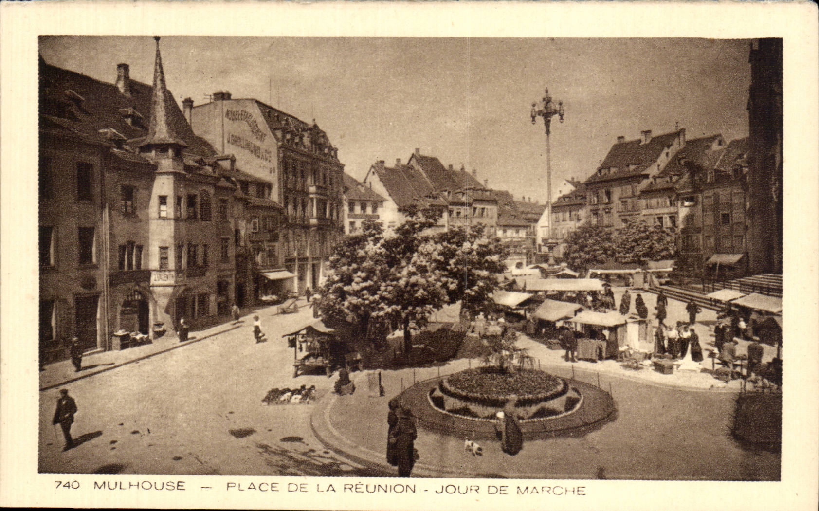 Mulhouse - Place of the Meeting - CPA