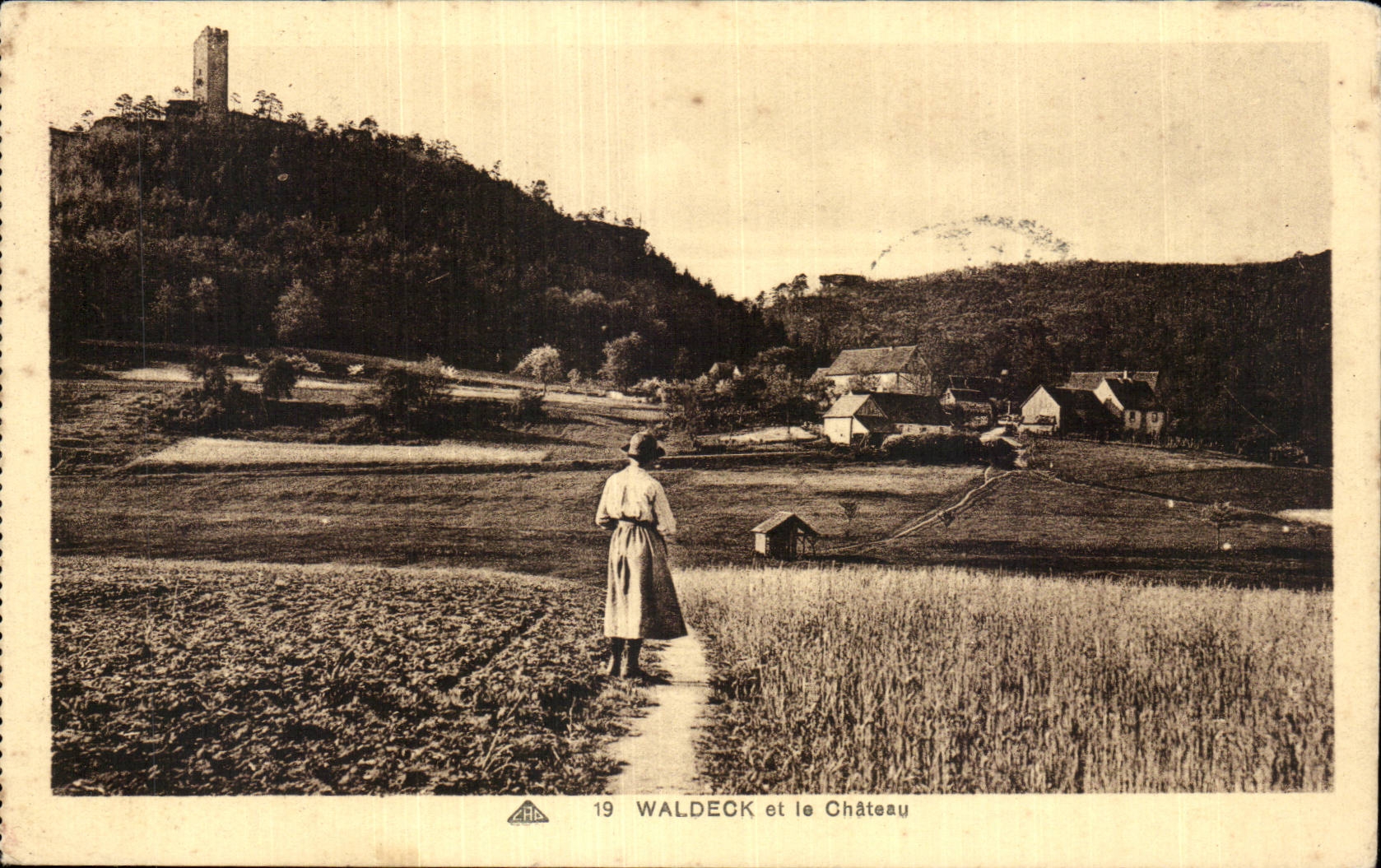 Waldeck - the Castle - CPA