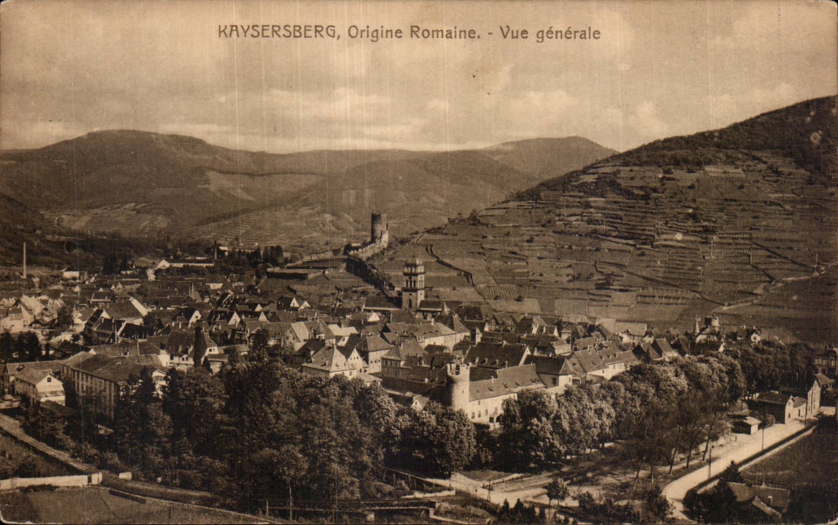 Kaysersberg - Origine Romaine - Vue Generale - CPA