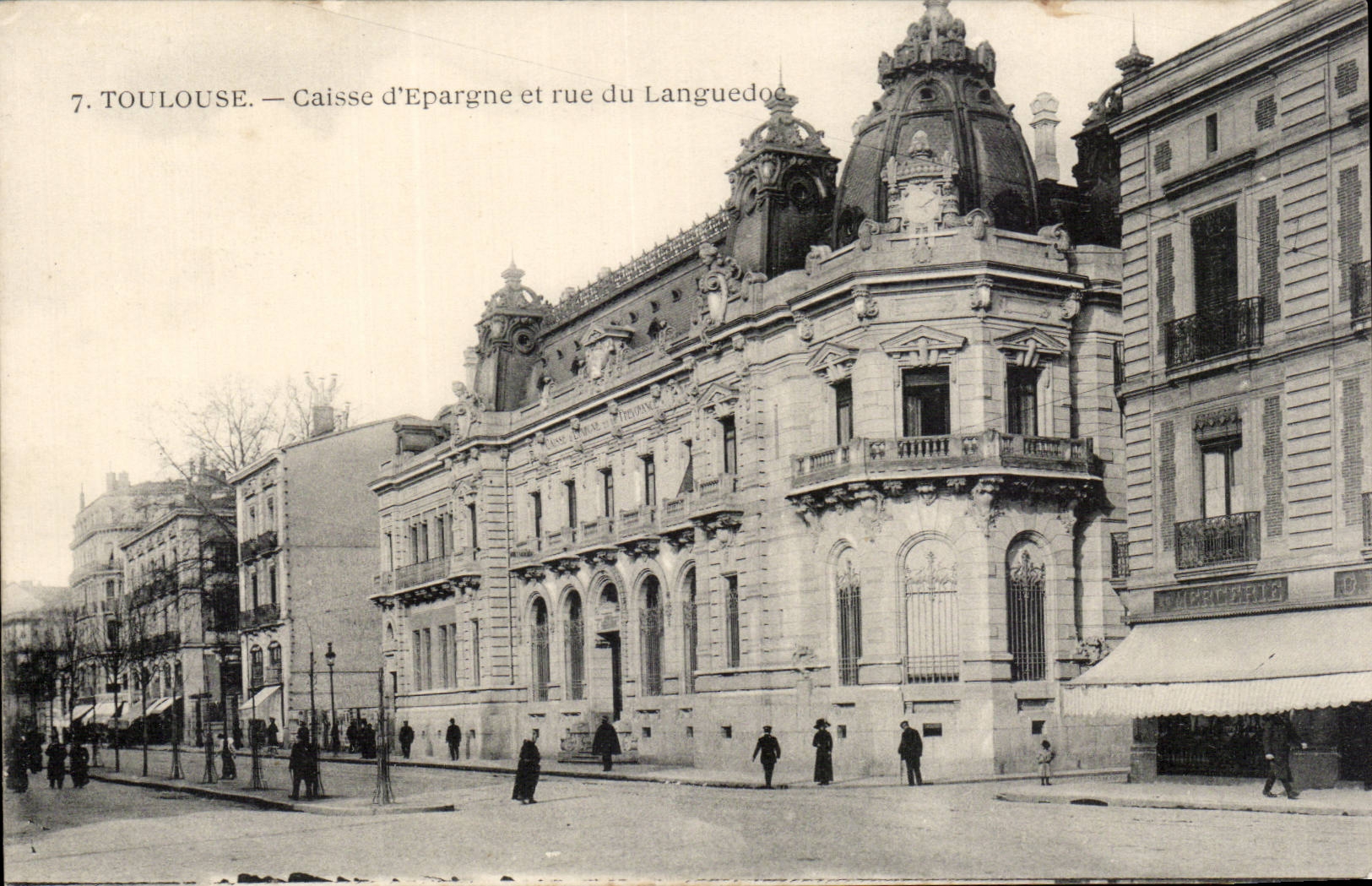 Toulouse - caso ahorra - calle de Languedoc - CPA