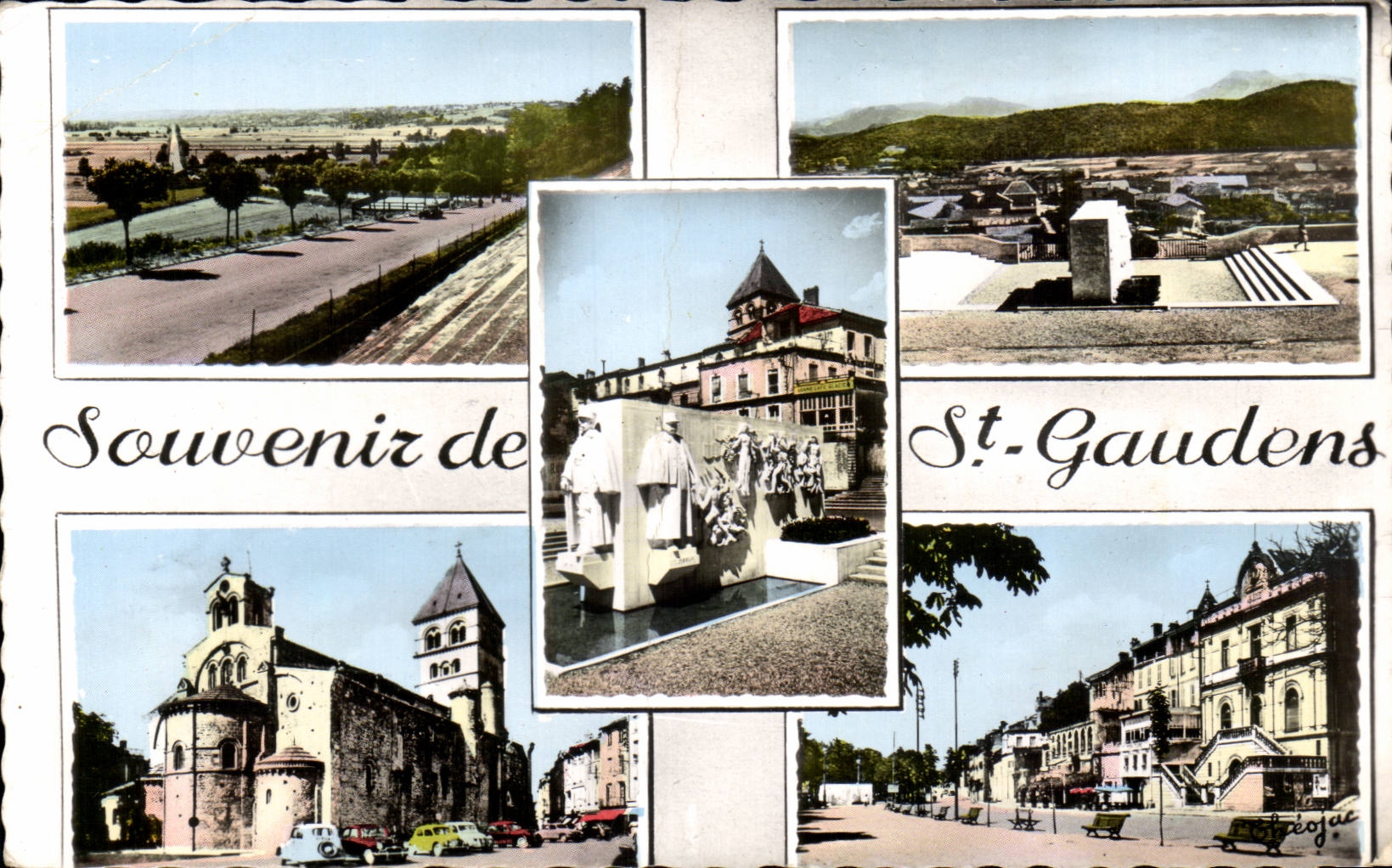 CPSM Souvenir of St Gaudens