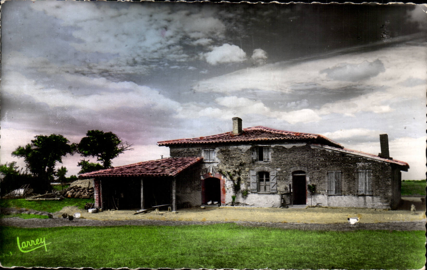 CPSM Pilgrimage of Sainte German of pibrac native House of Sainte German