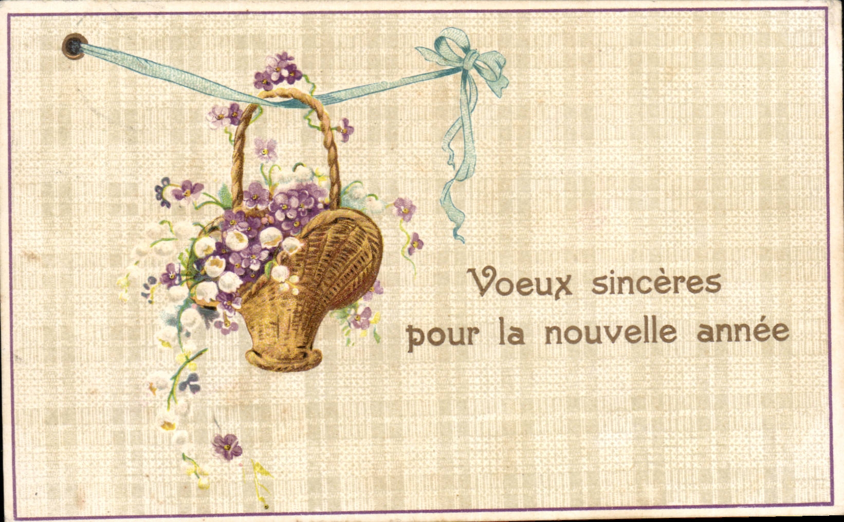 Fleurs Muguet - Lily of the Valley - CPA 