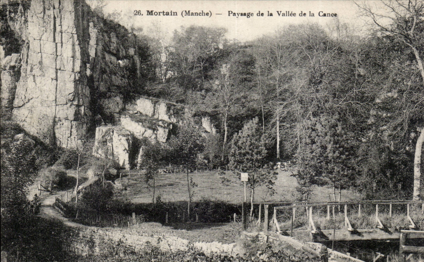 Mortain - Vallee de la Cance - CPA 