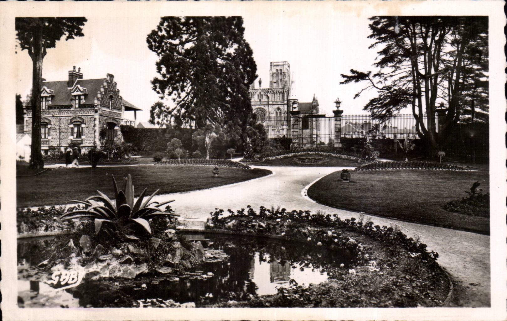 Avranches - el jardin botAnico - CPA