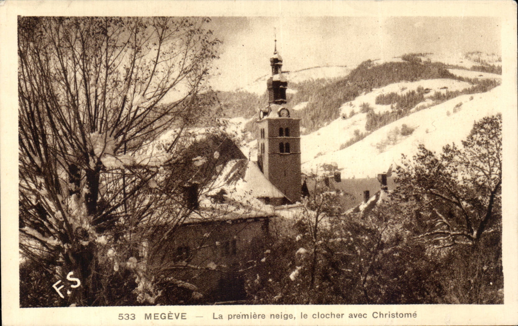 Megeve - the Paradise of the Ski - Season be - CPA