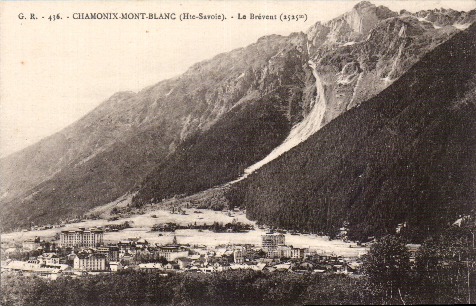 Chamonix - Mont Blanc - Le Brevent - CPA 