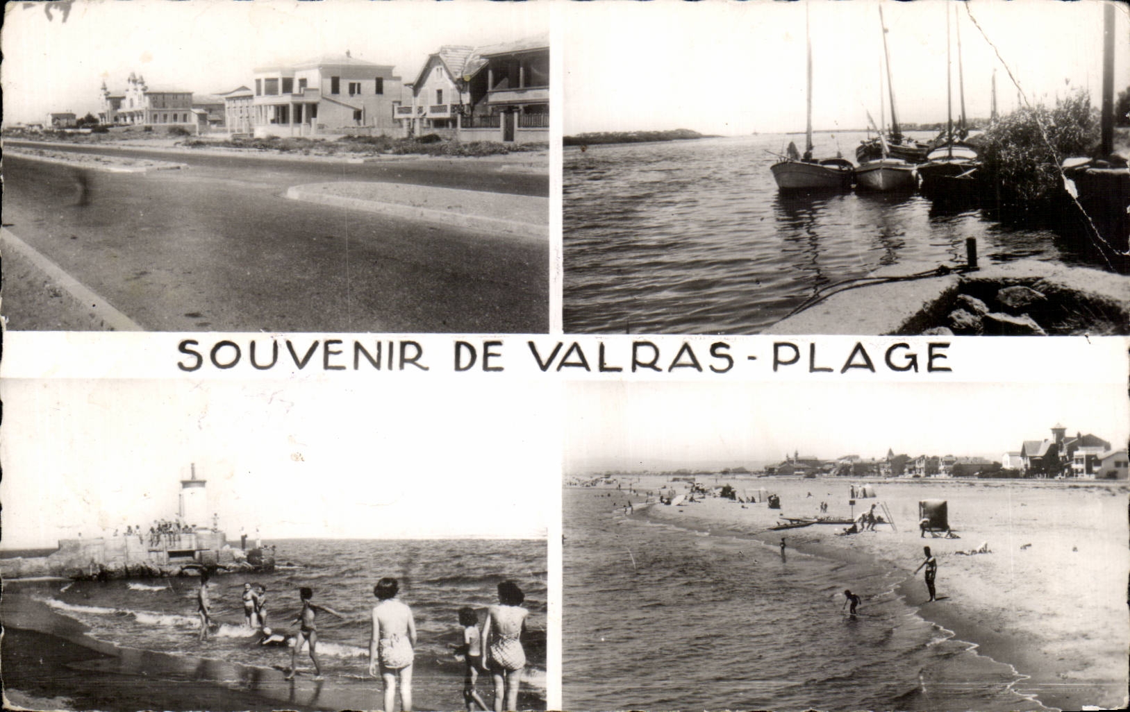 CPSM Valras plage Souvenir