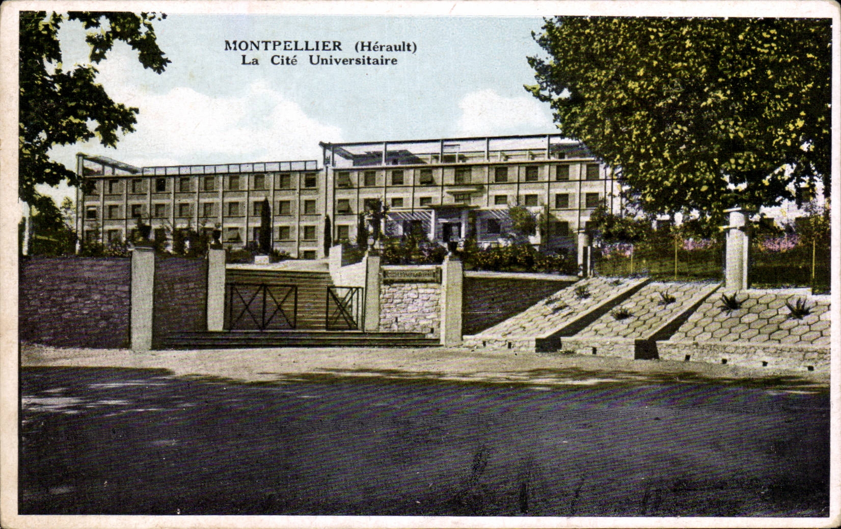 CPA Montpellier La cite universitaire