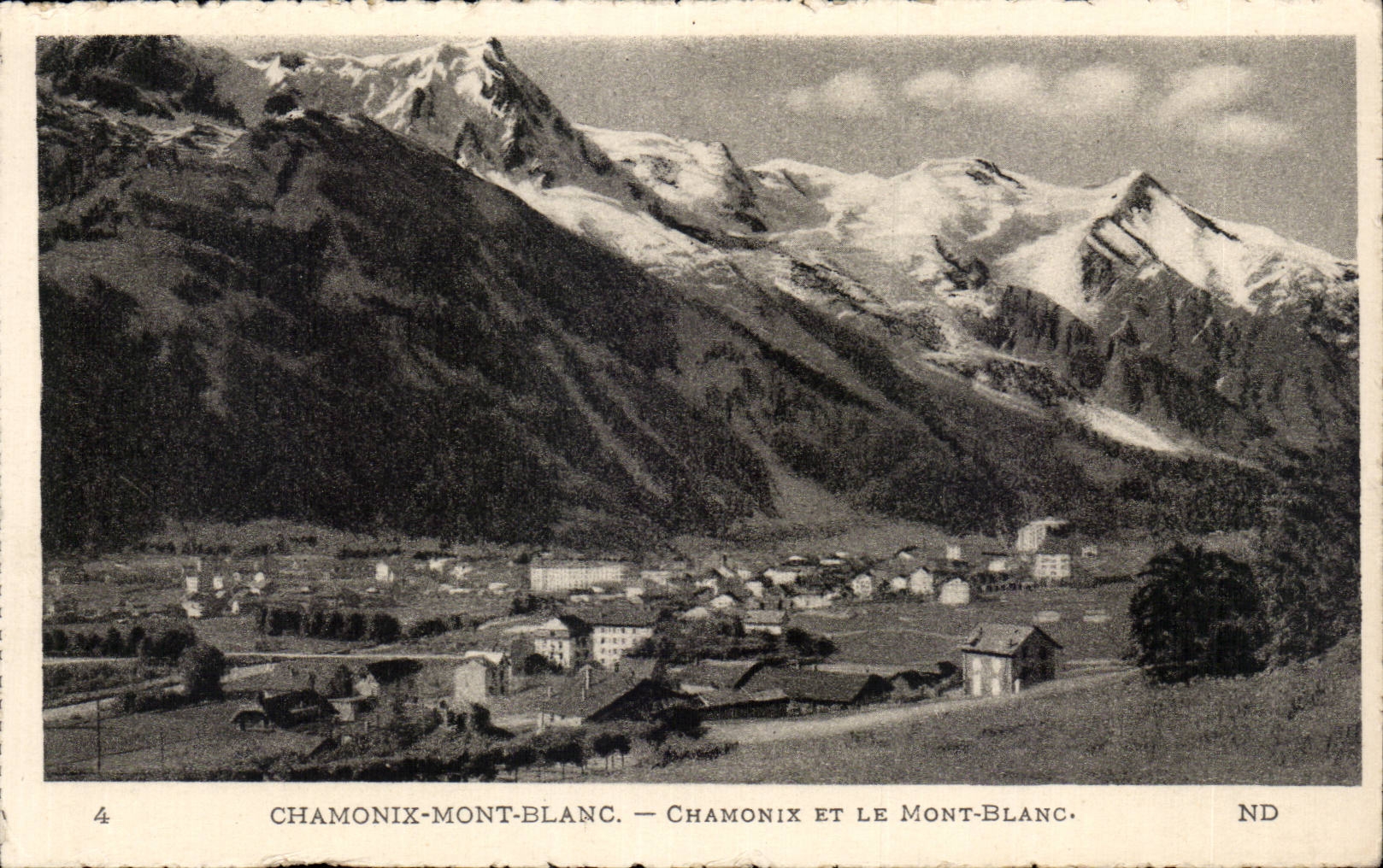 Chamonix - Le Mont Blanc - CPA 
