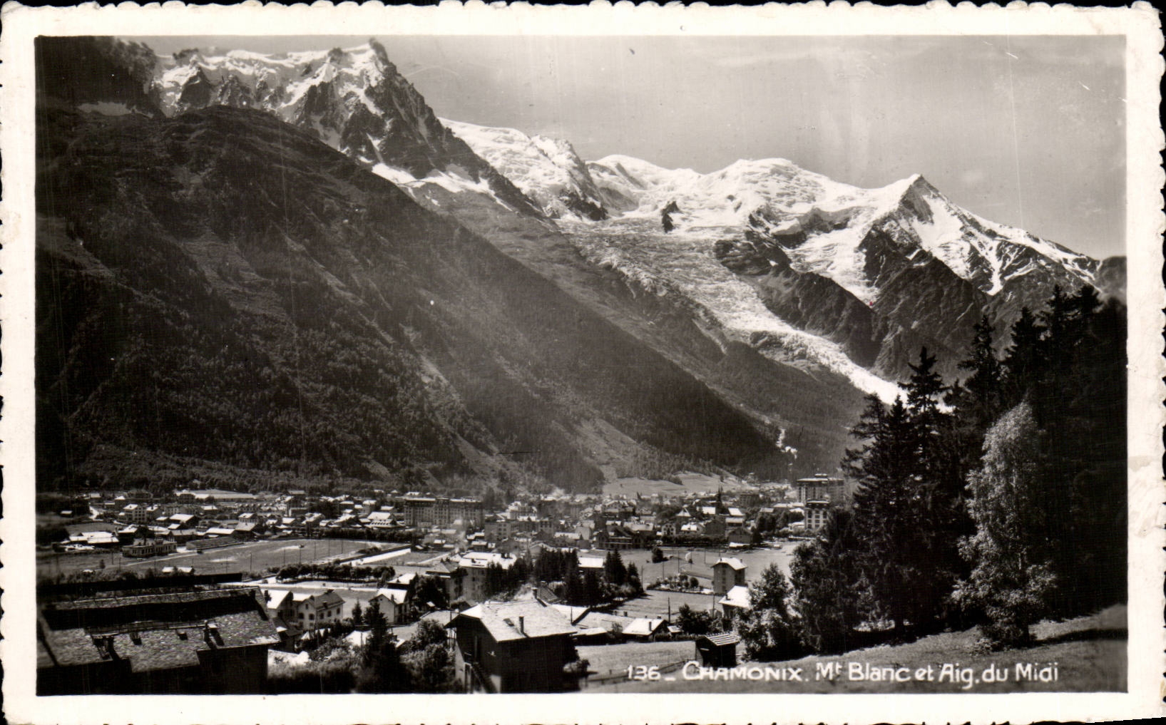 Chamonix - Mont Blanc - Aig du Midi - CPA 