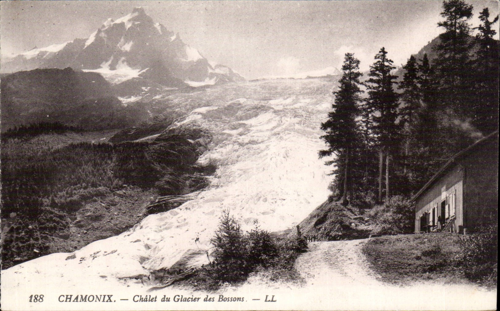 Chamonix - Chalet du Glacier des Bossons - CPA 