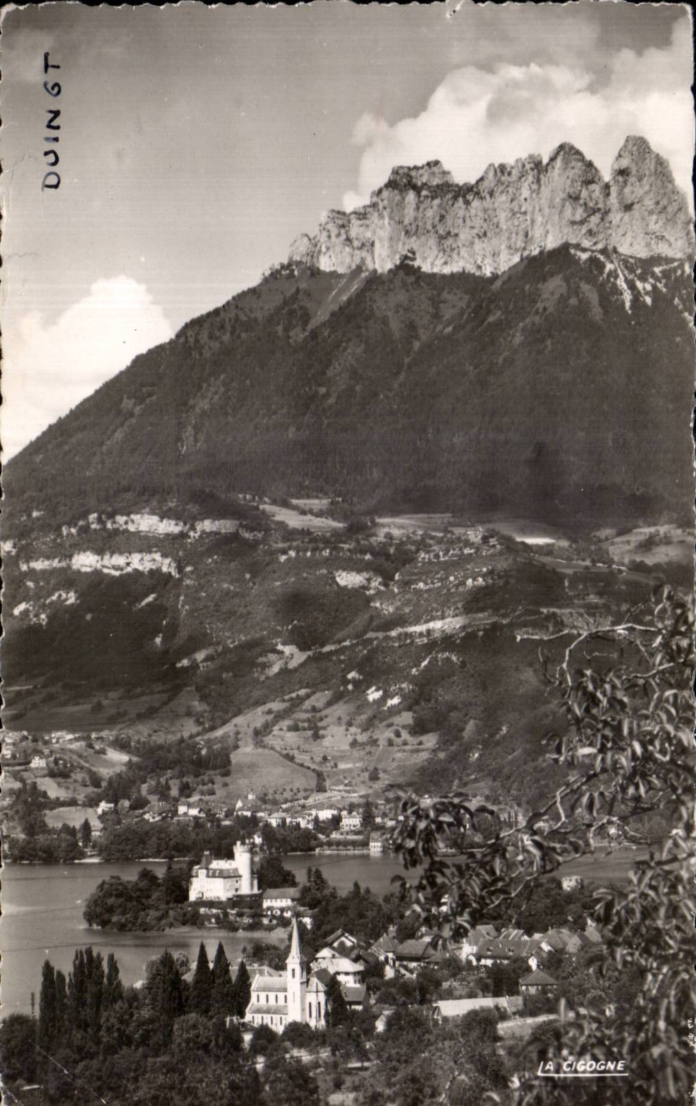 Annecy - Village de Duingt - Dents de Lanfon - CPA 