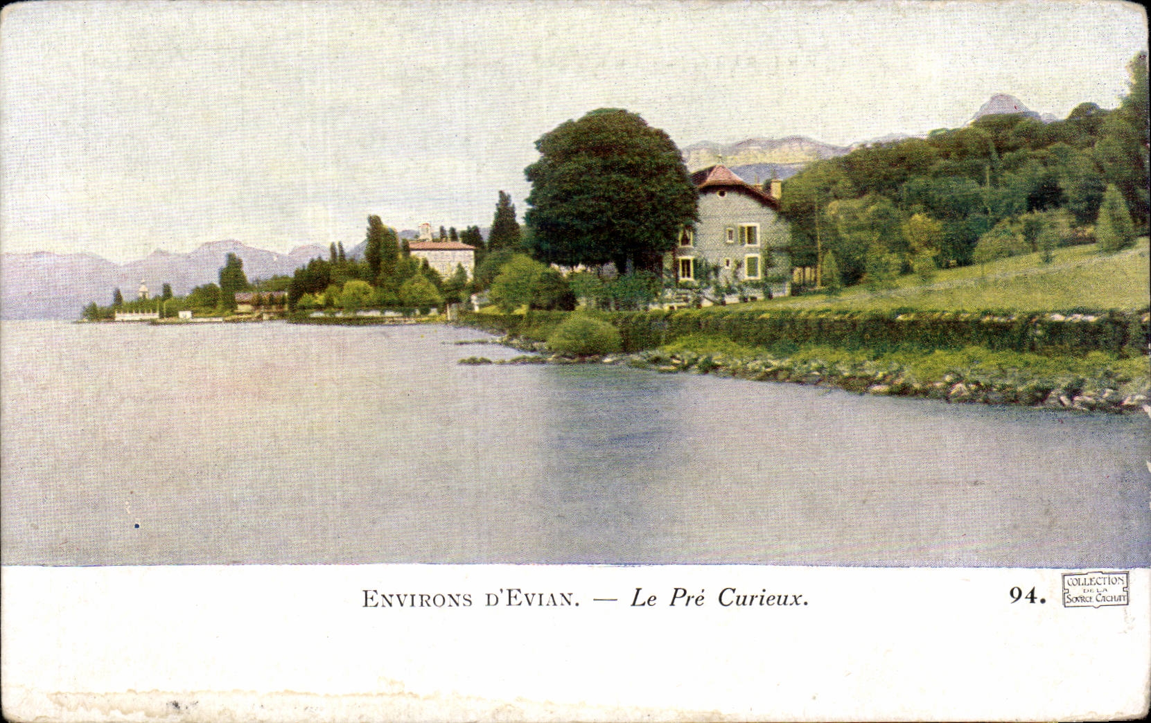 Evian les Bains - the Pre Curious one - CPA