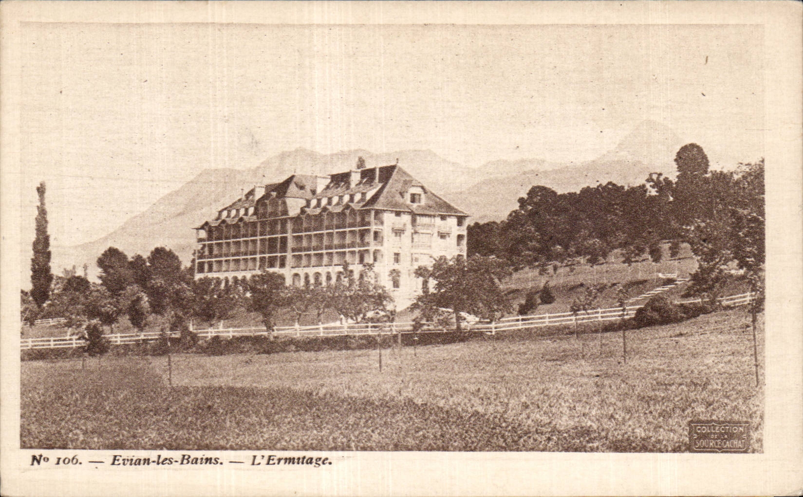 Evian les Bains - L Ermitage - CPA 