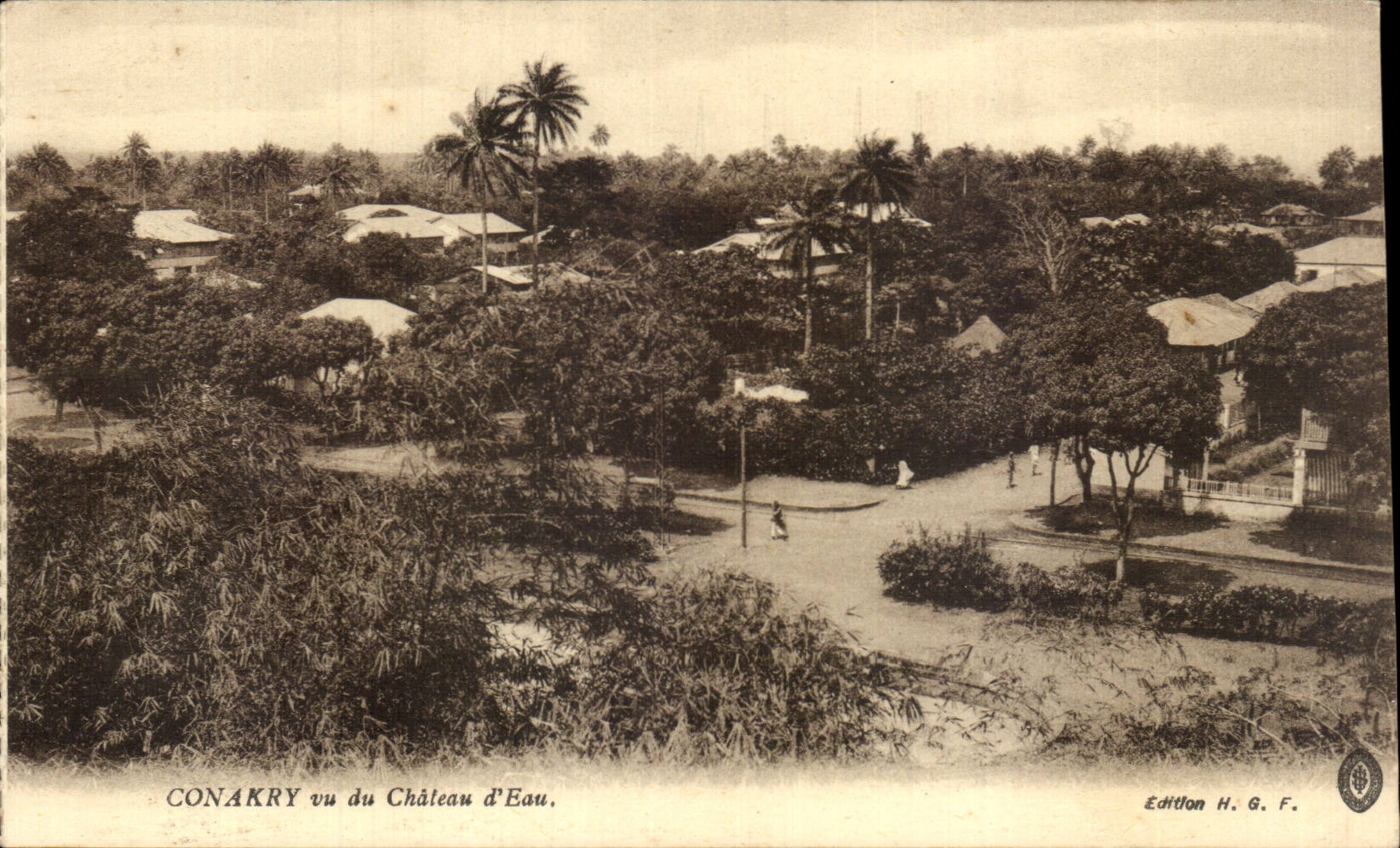 CPA Guinee Conakry vu du chateau d eau
