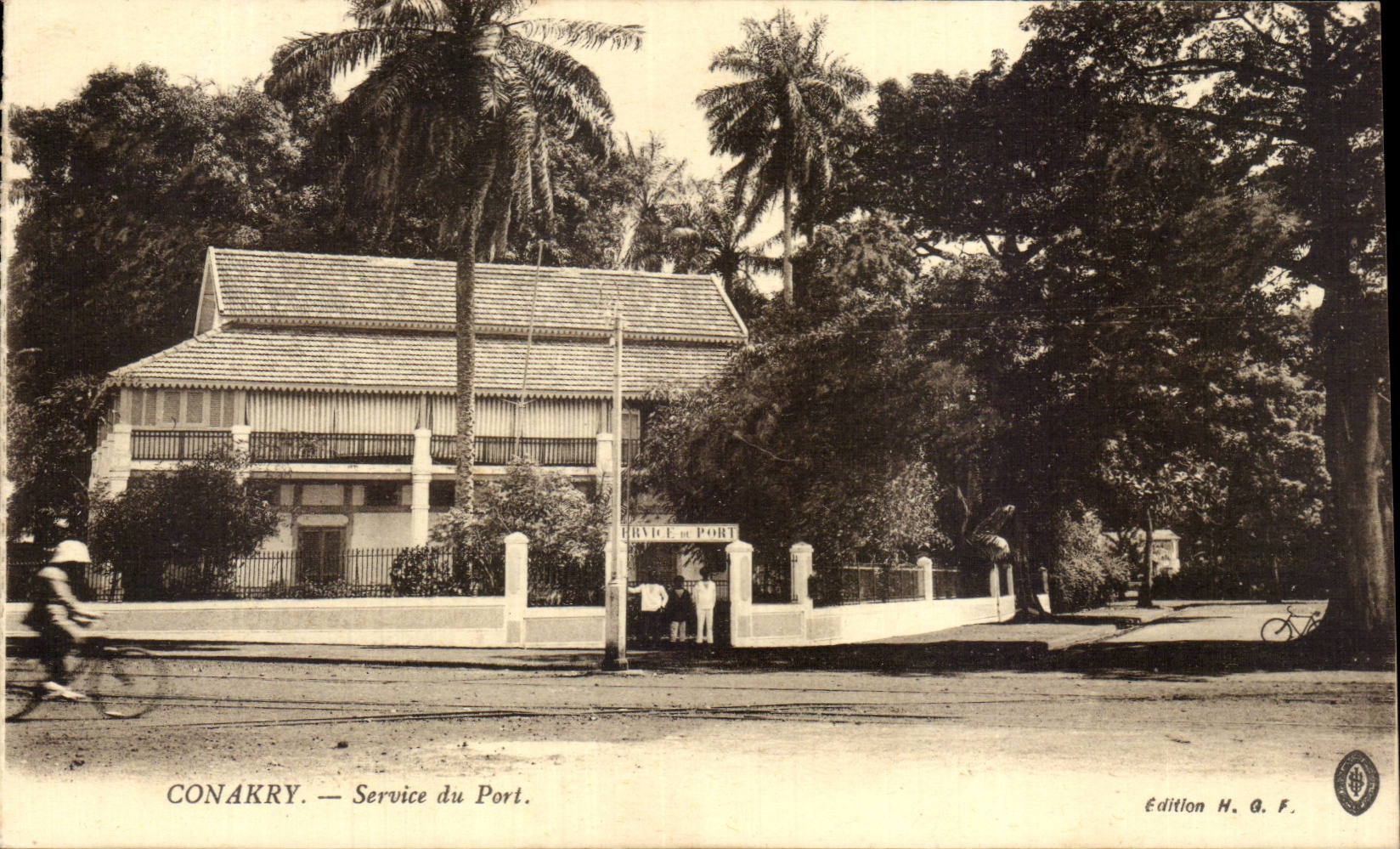 CPA Guinea Conakry Service of the port