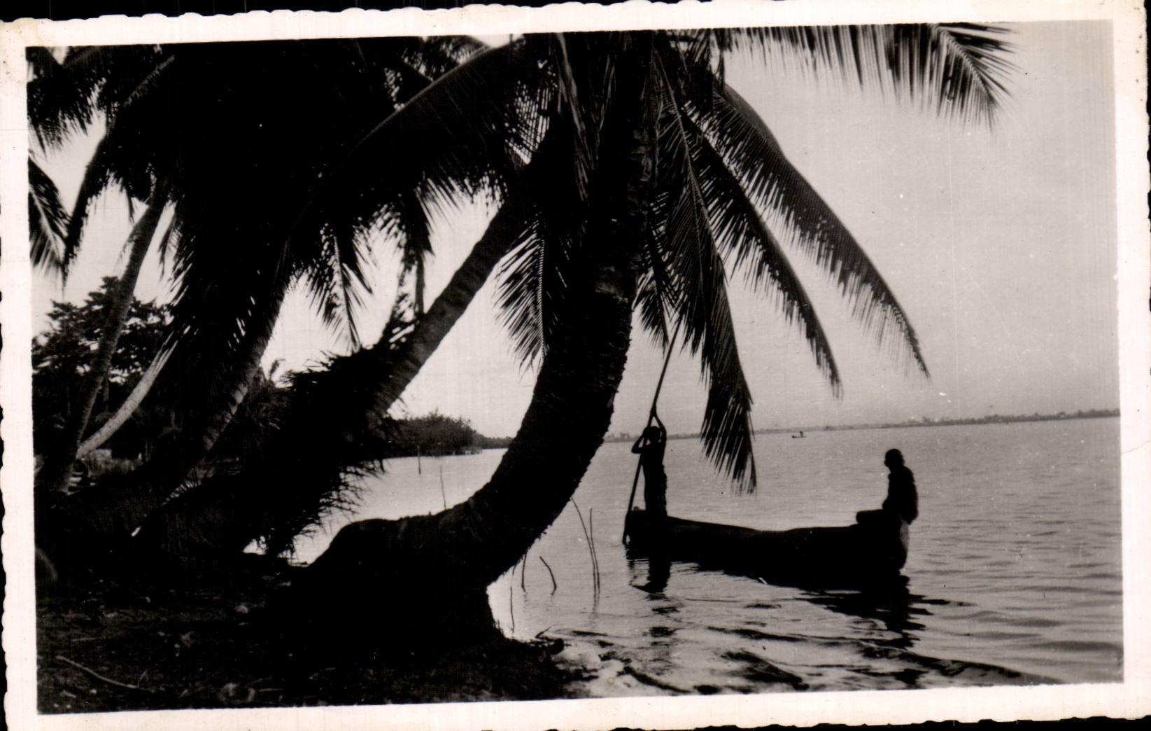 CPA Dahomey On the lagoon
