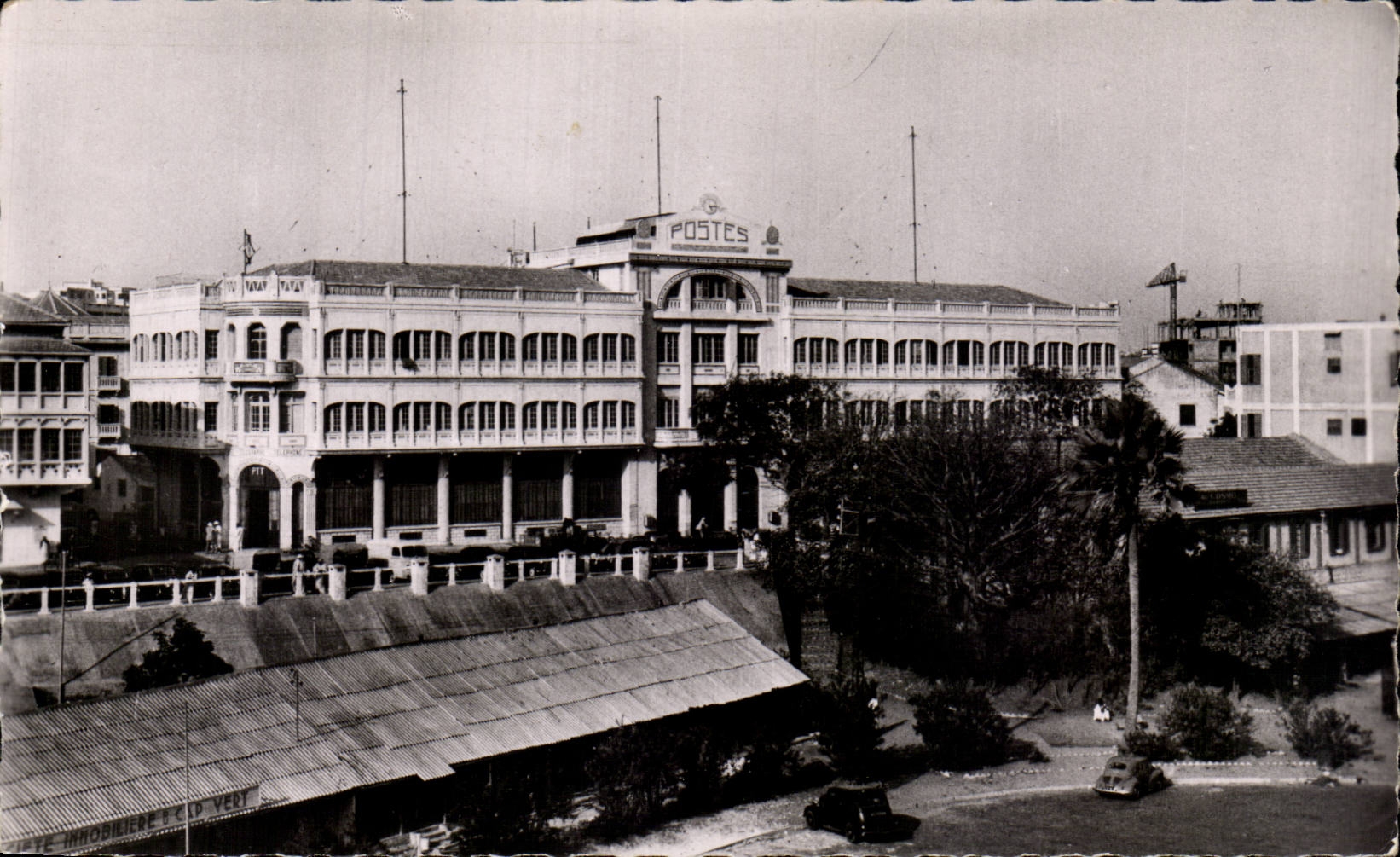 CPA Senegal Dakar the large post office