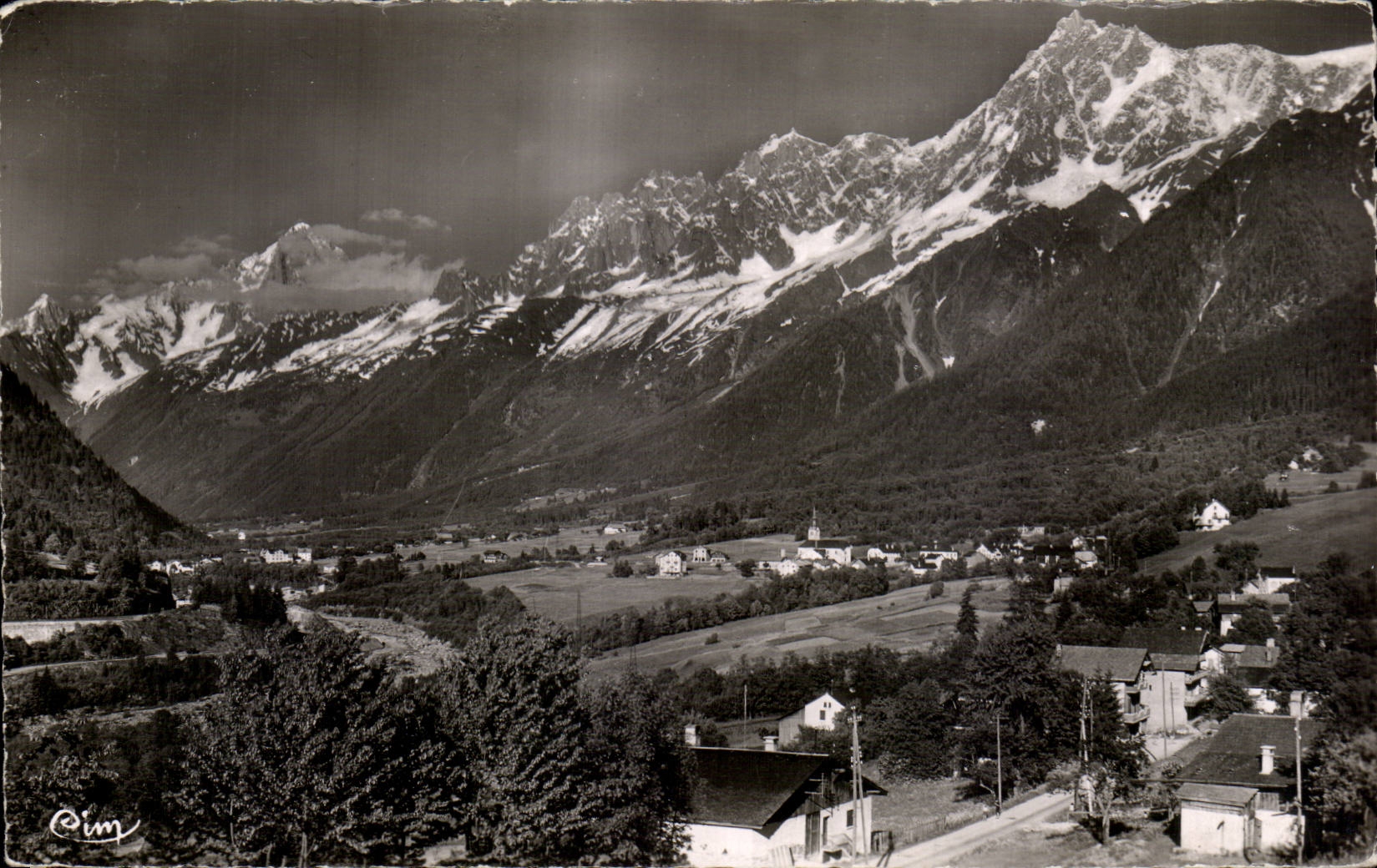 La opinion de CPSM Houches y lo encadena montaje Blanc