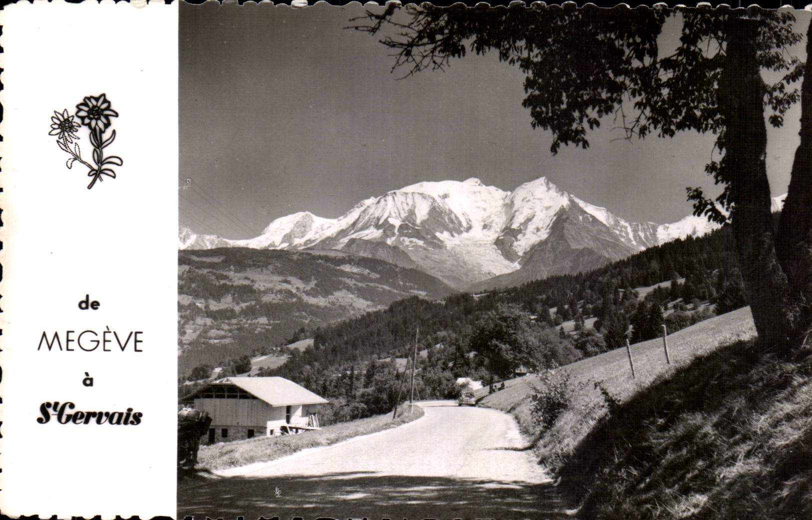 CPSM Megeve has St Gervais