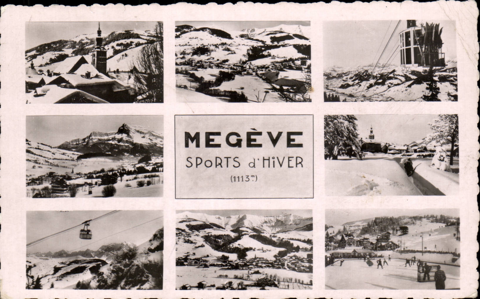 CPSM Megeve Sports winter