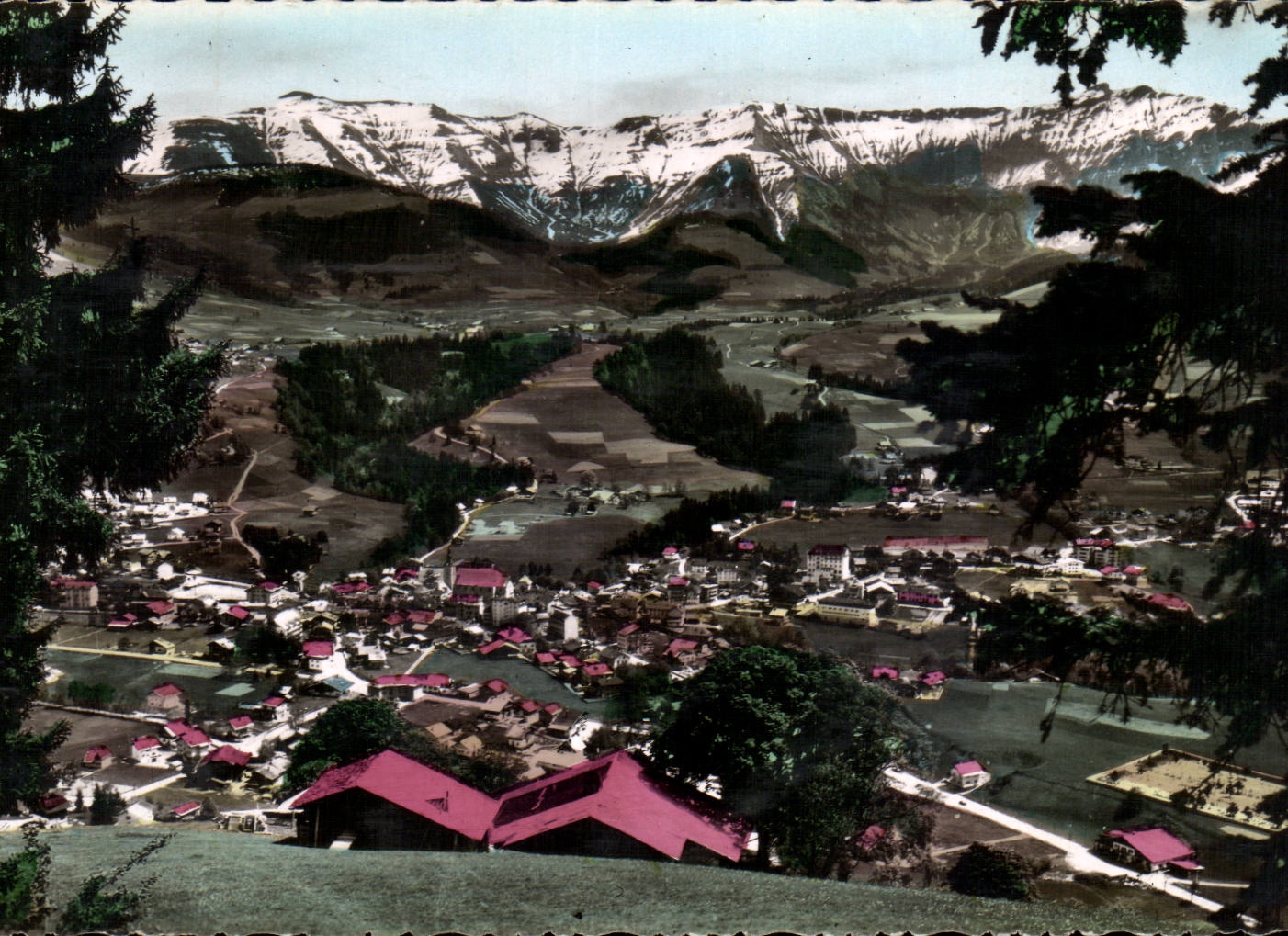 CPSM Megeve and the chain of the Jolly Mount