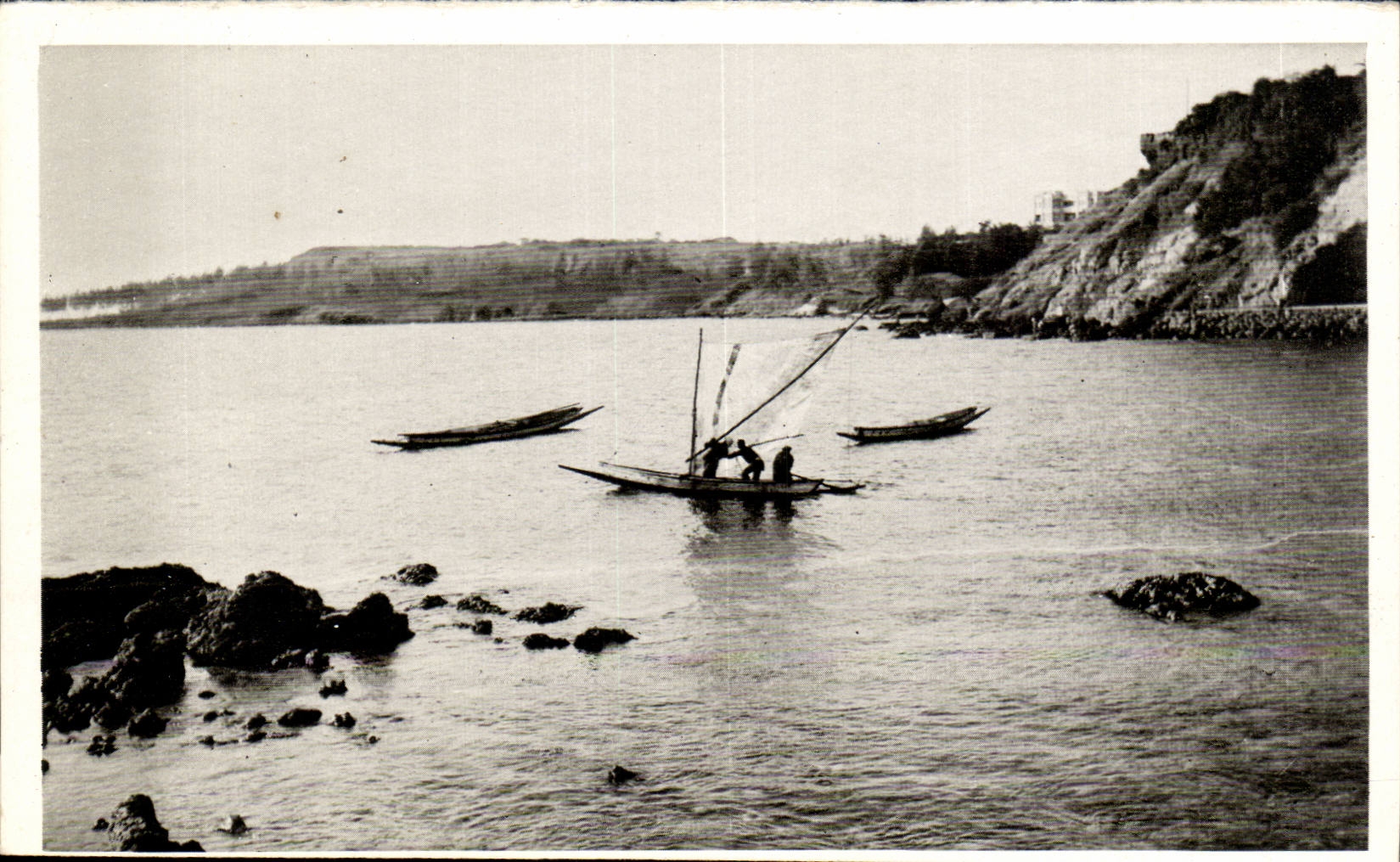 CPA Senegal Dakar Departure for the sin