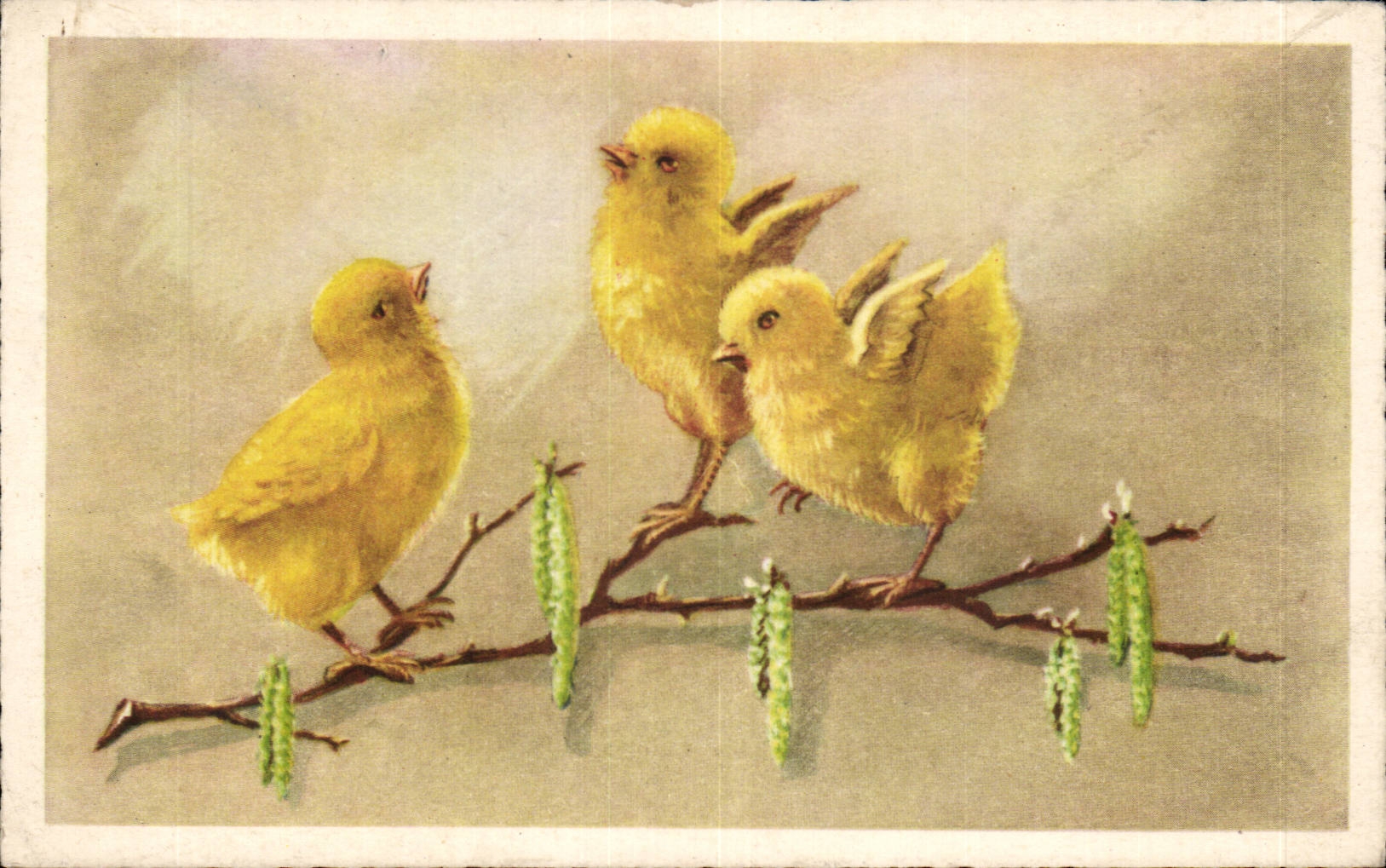 CPA Fantaisie Poussins 