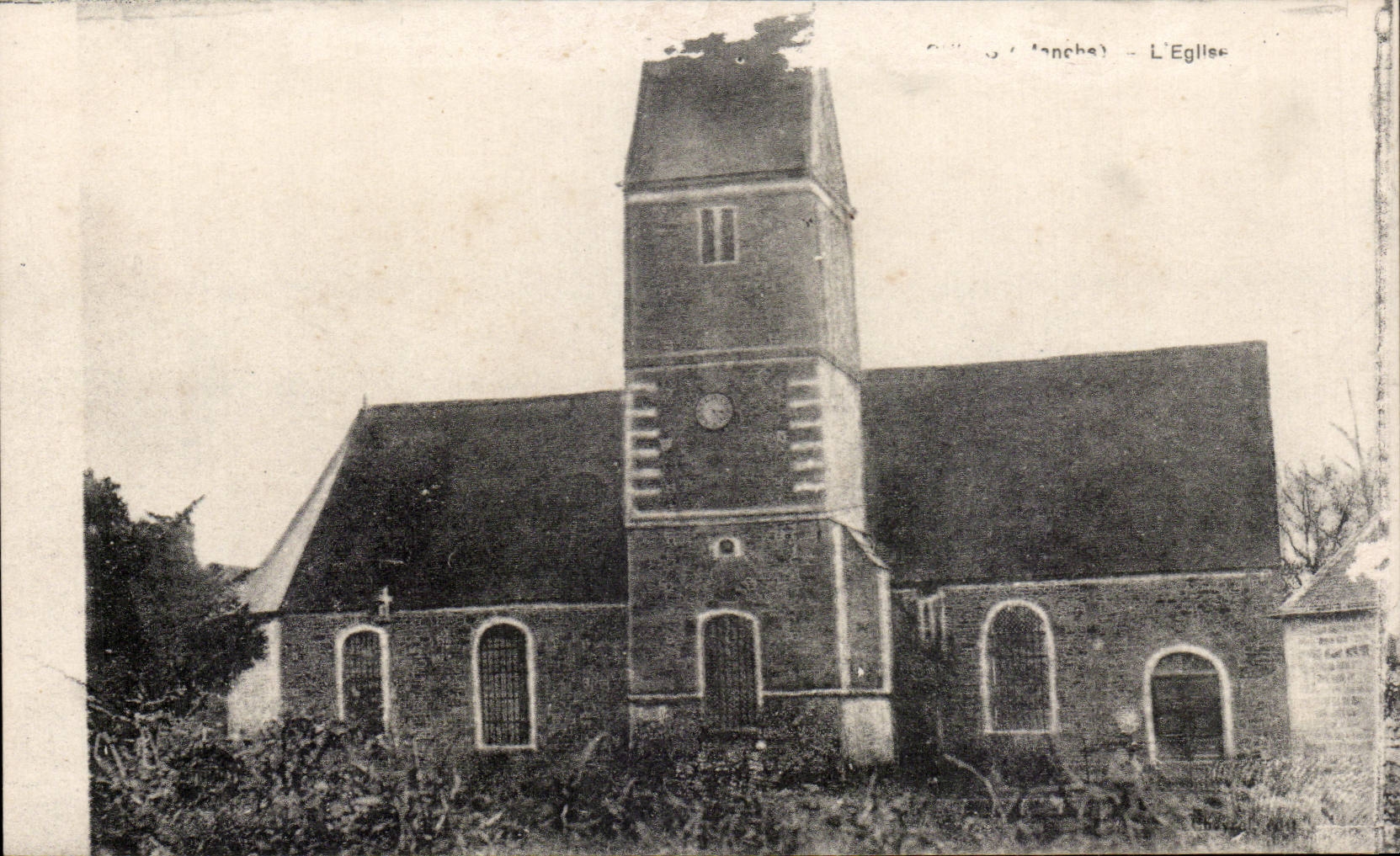 CPA Cuves L eglise