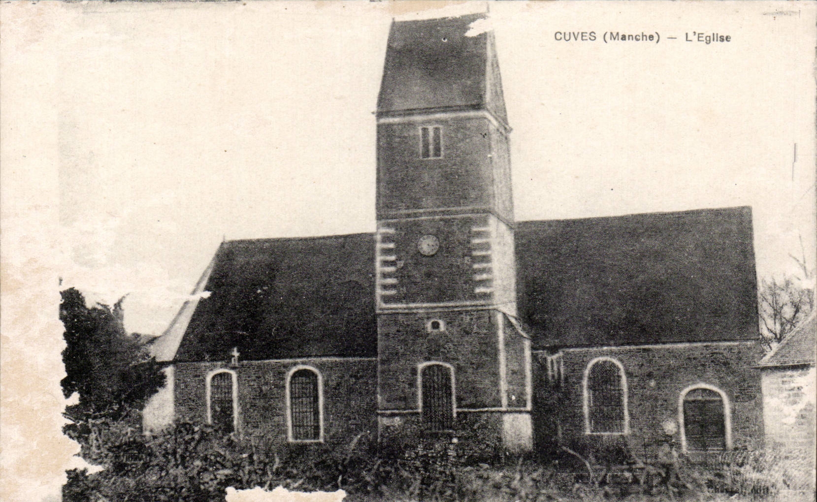 CPA Cuves L eglise