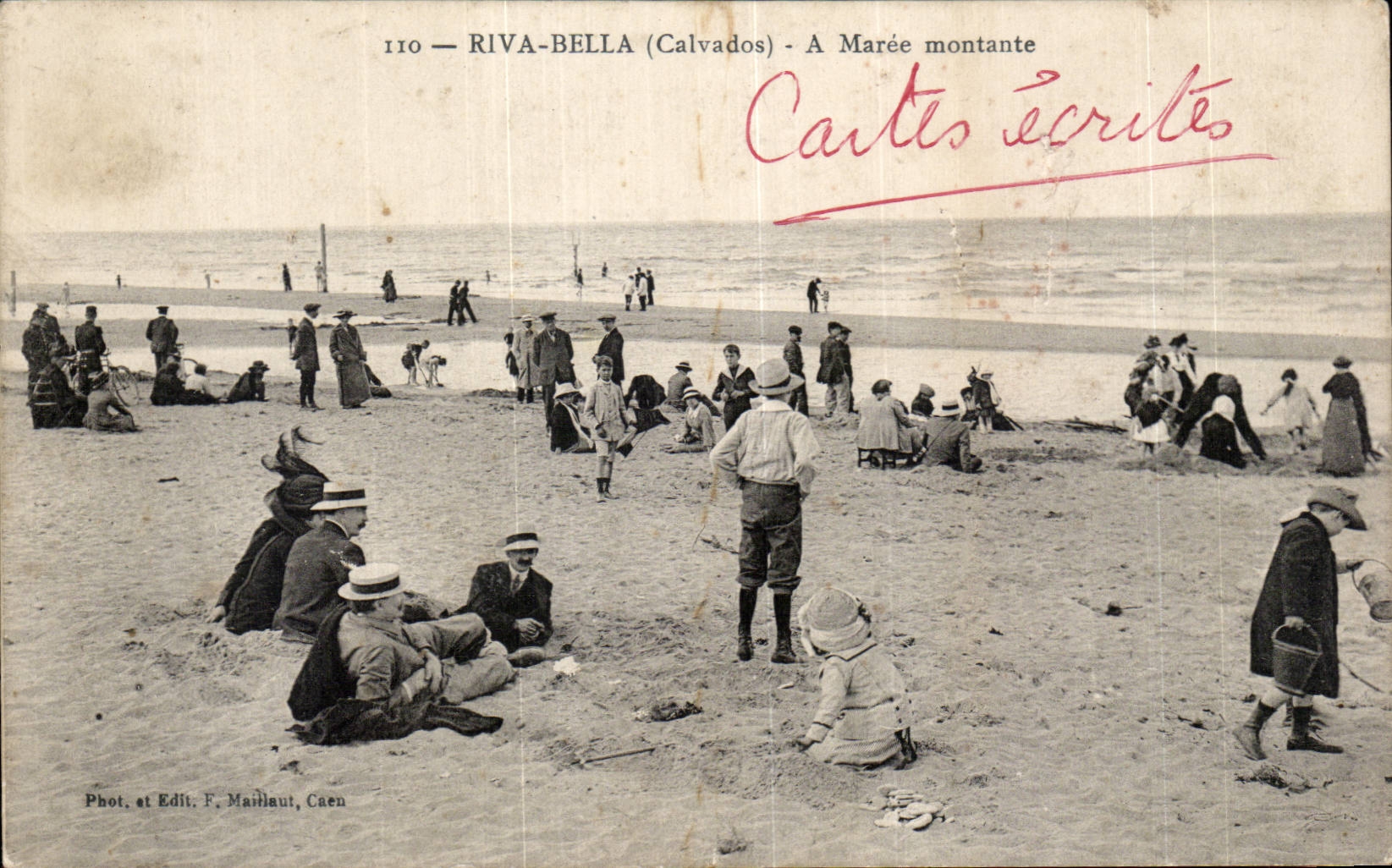 Riva Bella - A Maree montante - CPA 