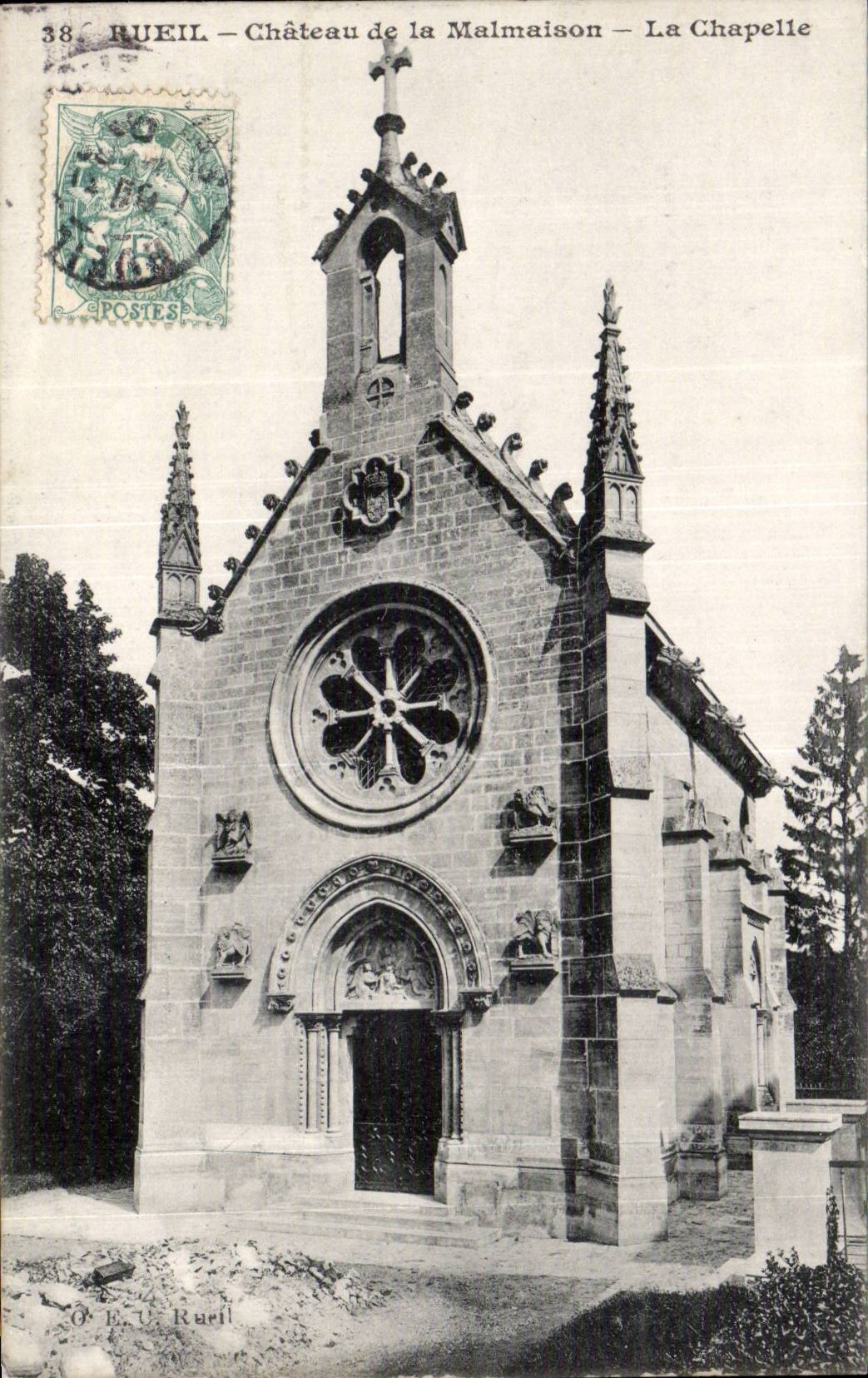 Reuil - Castle of Malmaison - CPA