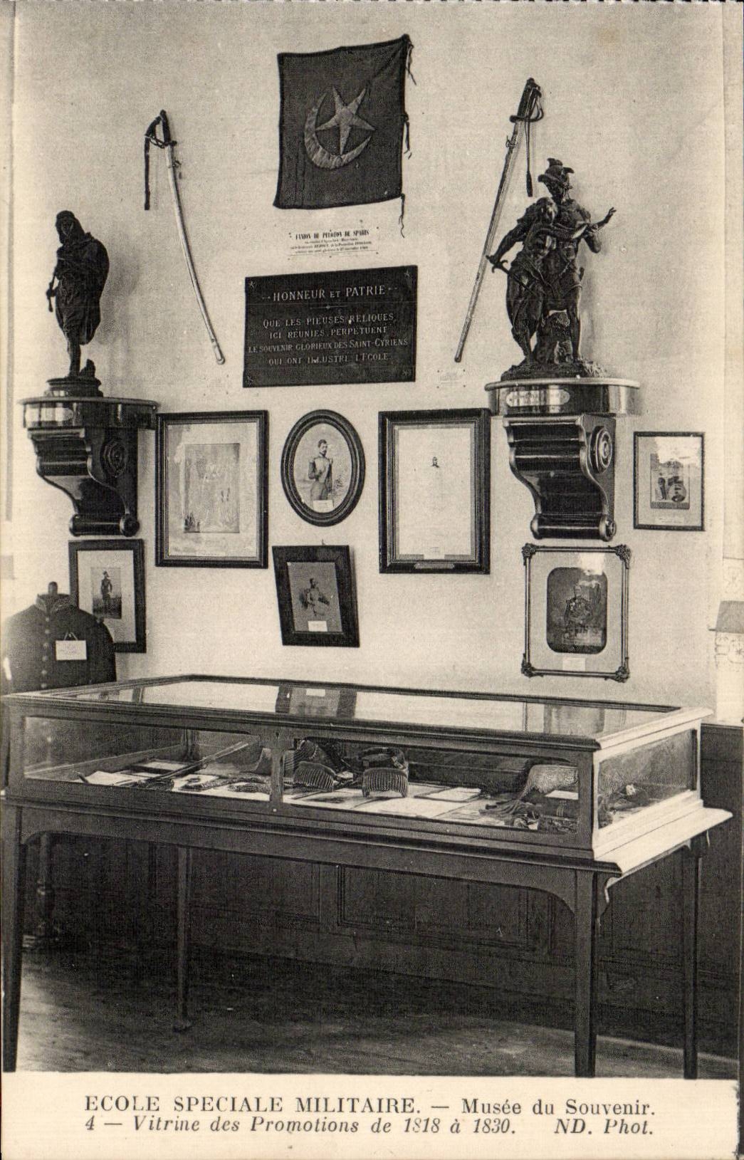 Saint Cyr - Military Special School - Museum of the Souvenir - CPA