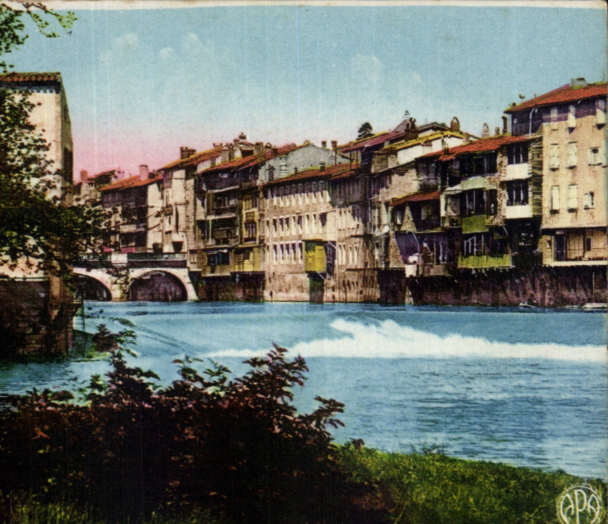 Castres - Old Houses - CPA