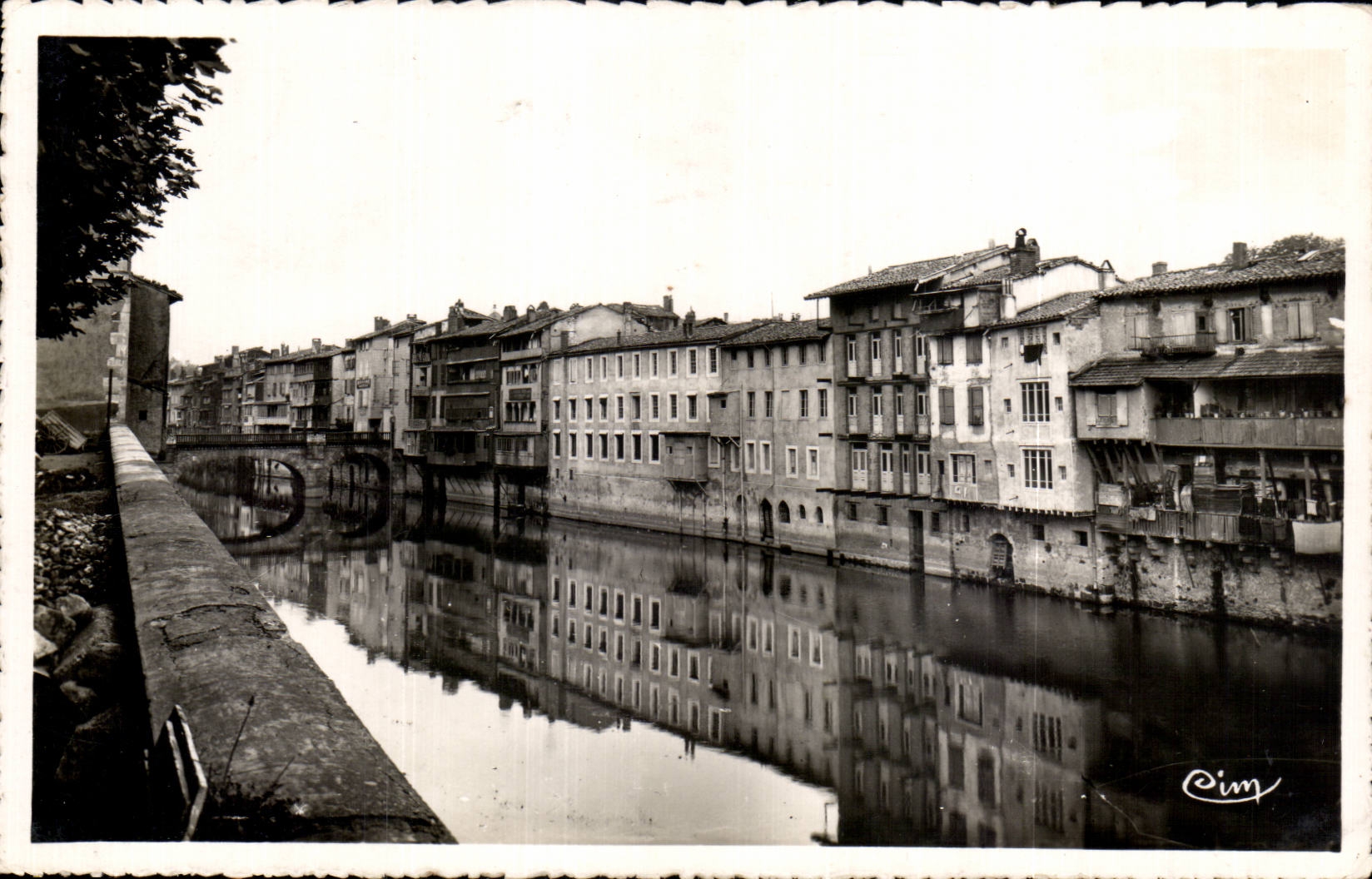 Castres - Old Houses on Agout - CPA