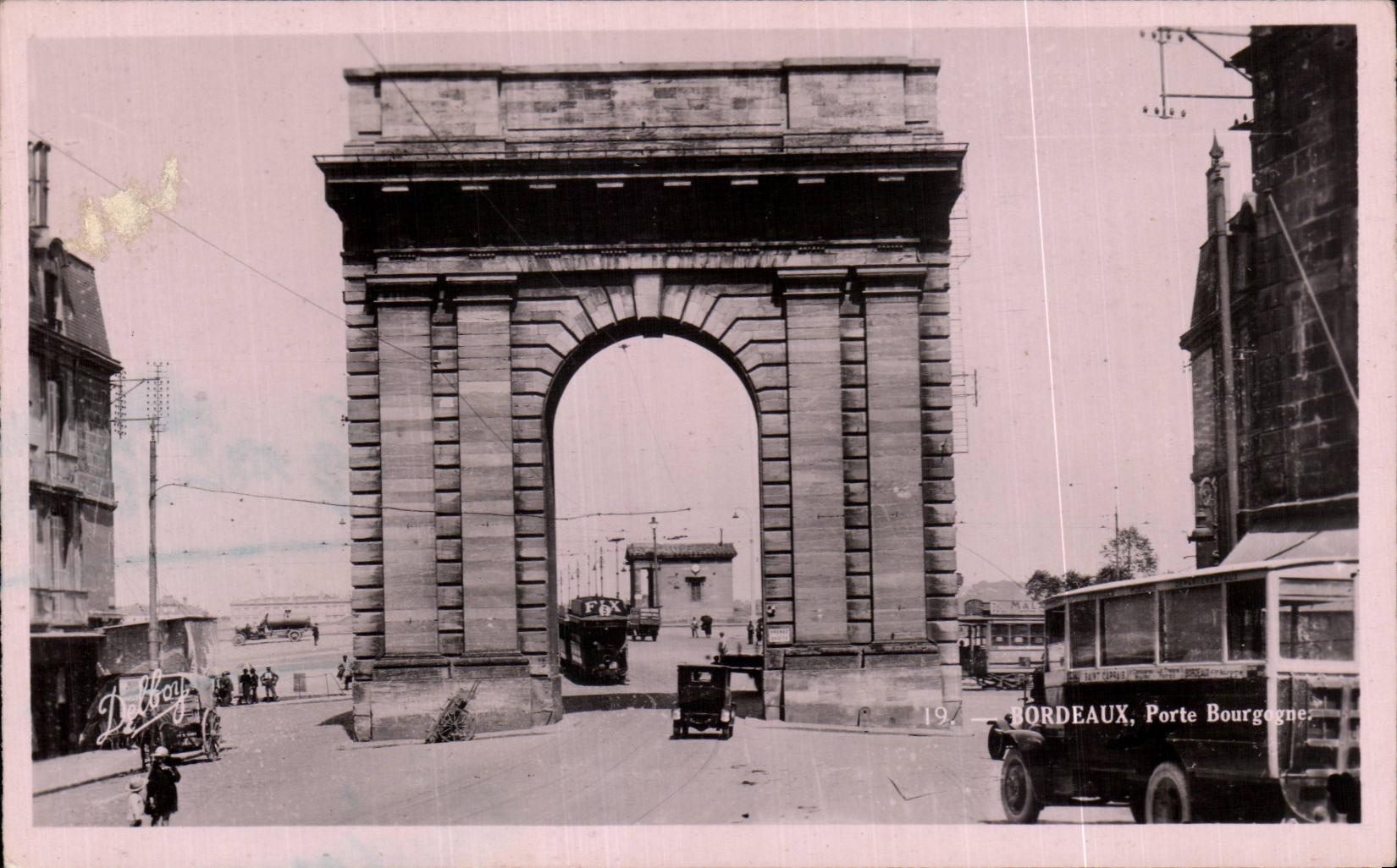 Bordeaux - Porte de Bourgogne - CPA