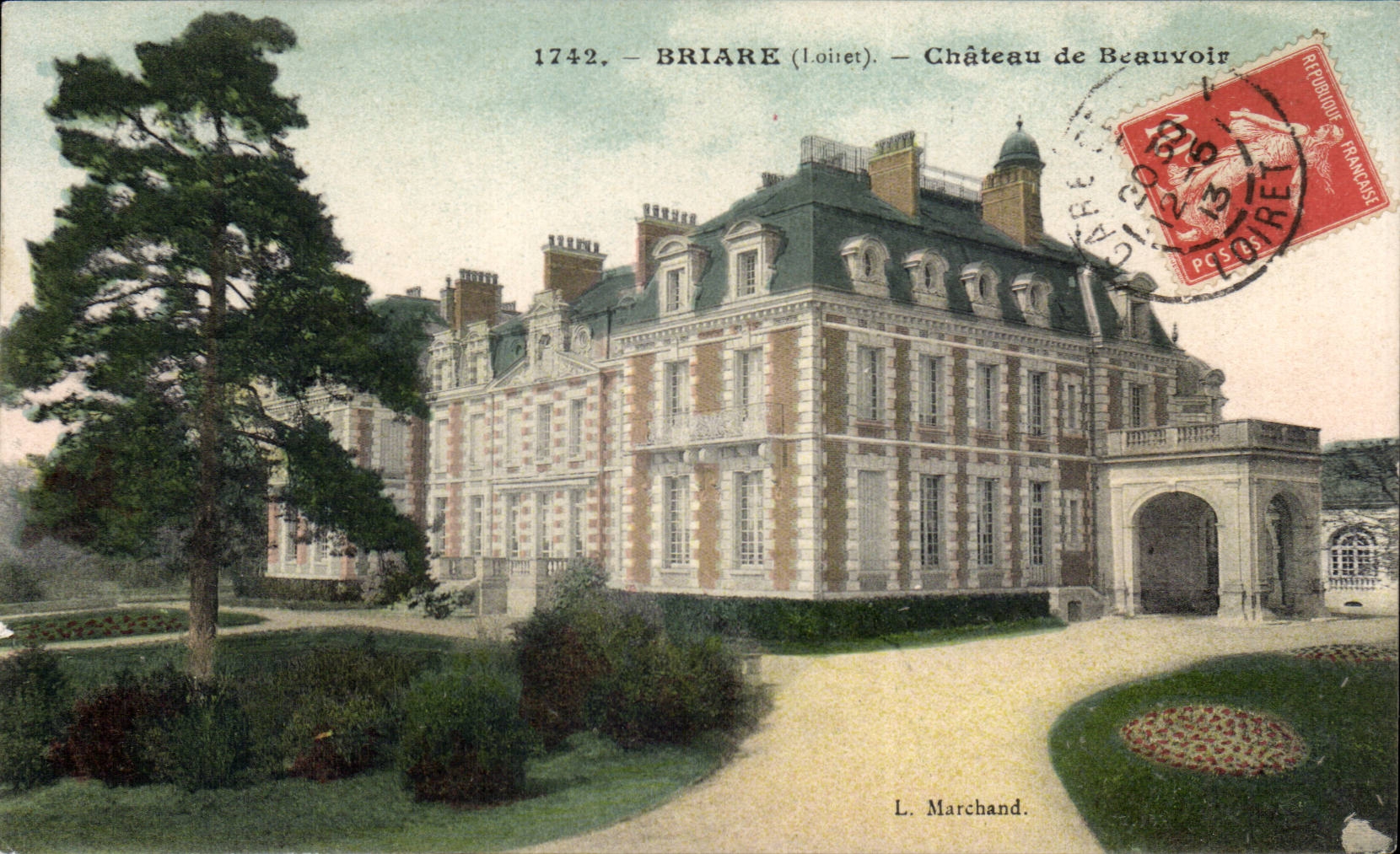 CPA Briare Chateau de Beauvoir