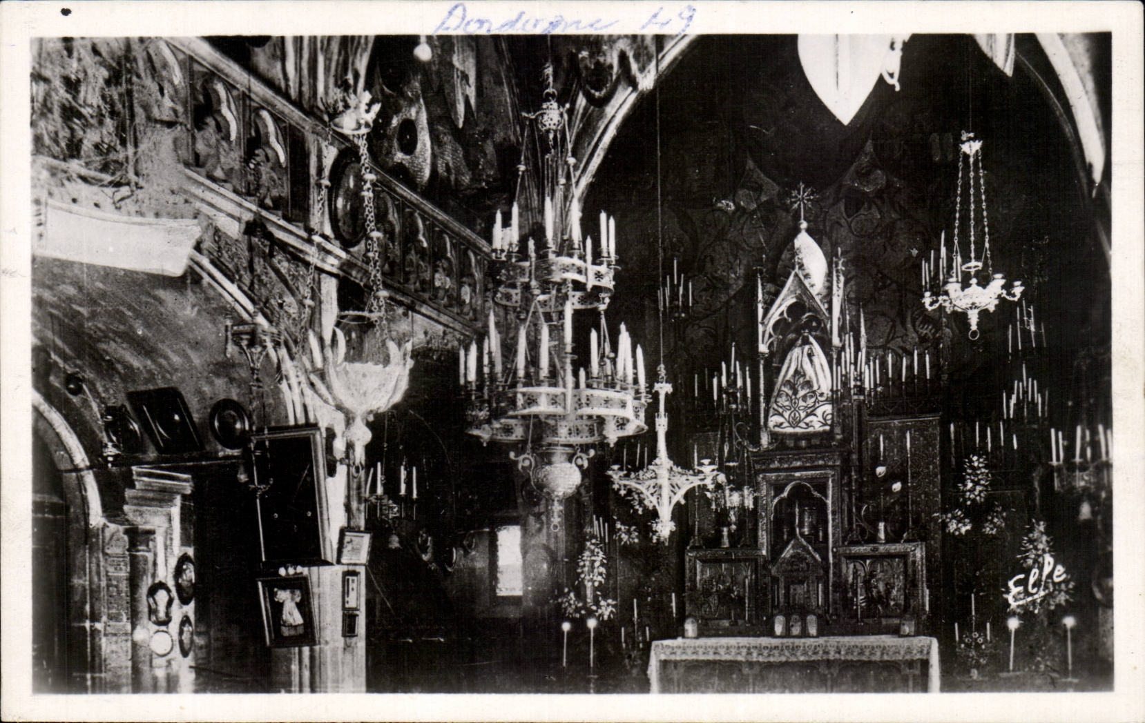 CPSM Rocamadour La chapelle miraculeuse