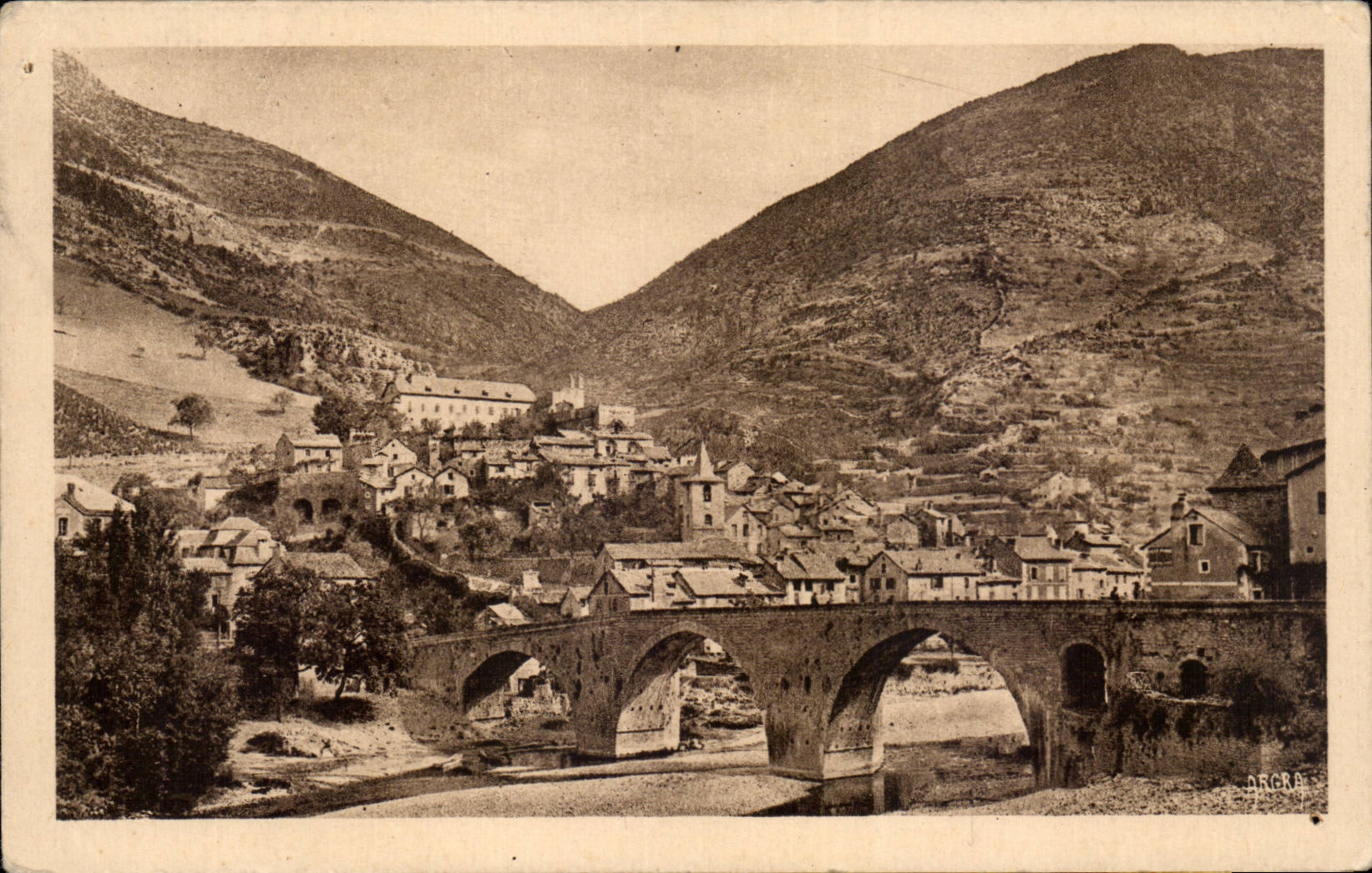 CPA Falls of the Tarn Enimie View