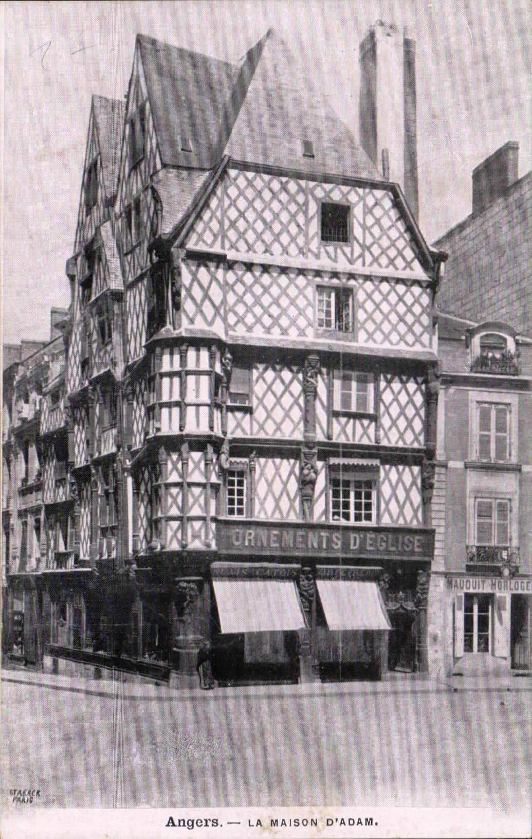 CPA Angers the house Adam