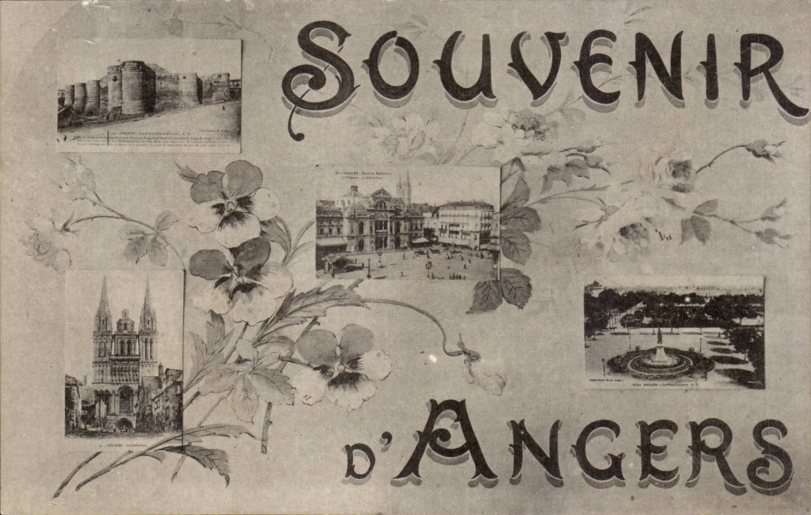 CPA Angers Souvenir
