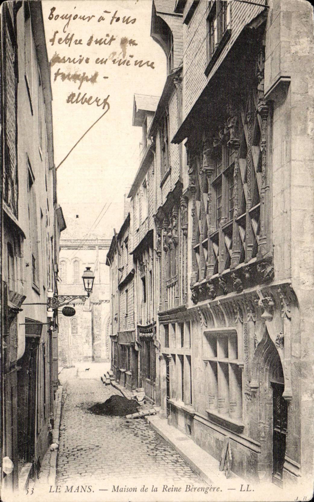 CPA Mans House of the Berangere Queen