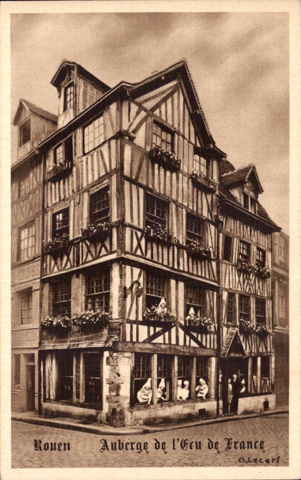 Rouen - Inn of Water of France - CPA