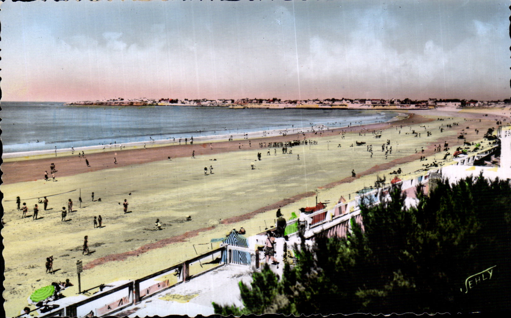 St Gilles on City - the Beach Volleyball ball Volley ball - CPA