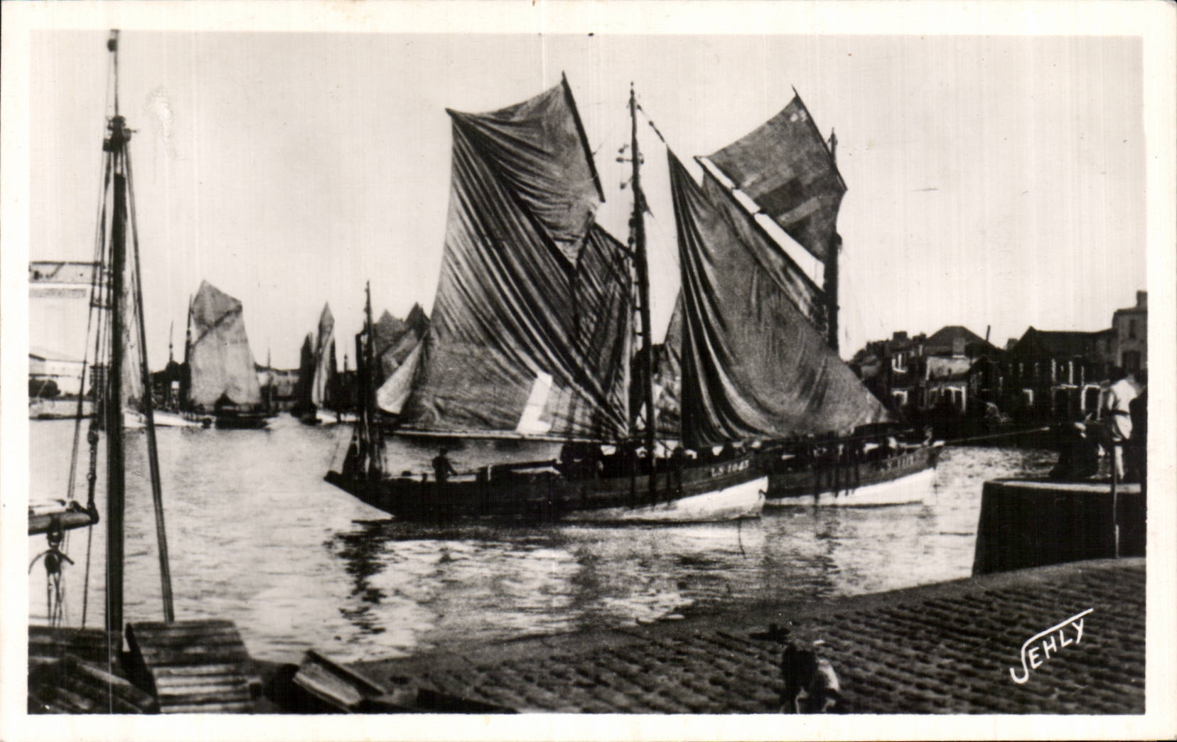 Sands Olonne - Departure of Thonneries - CPA