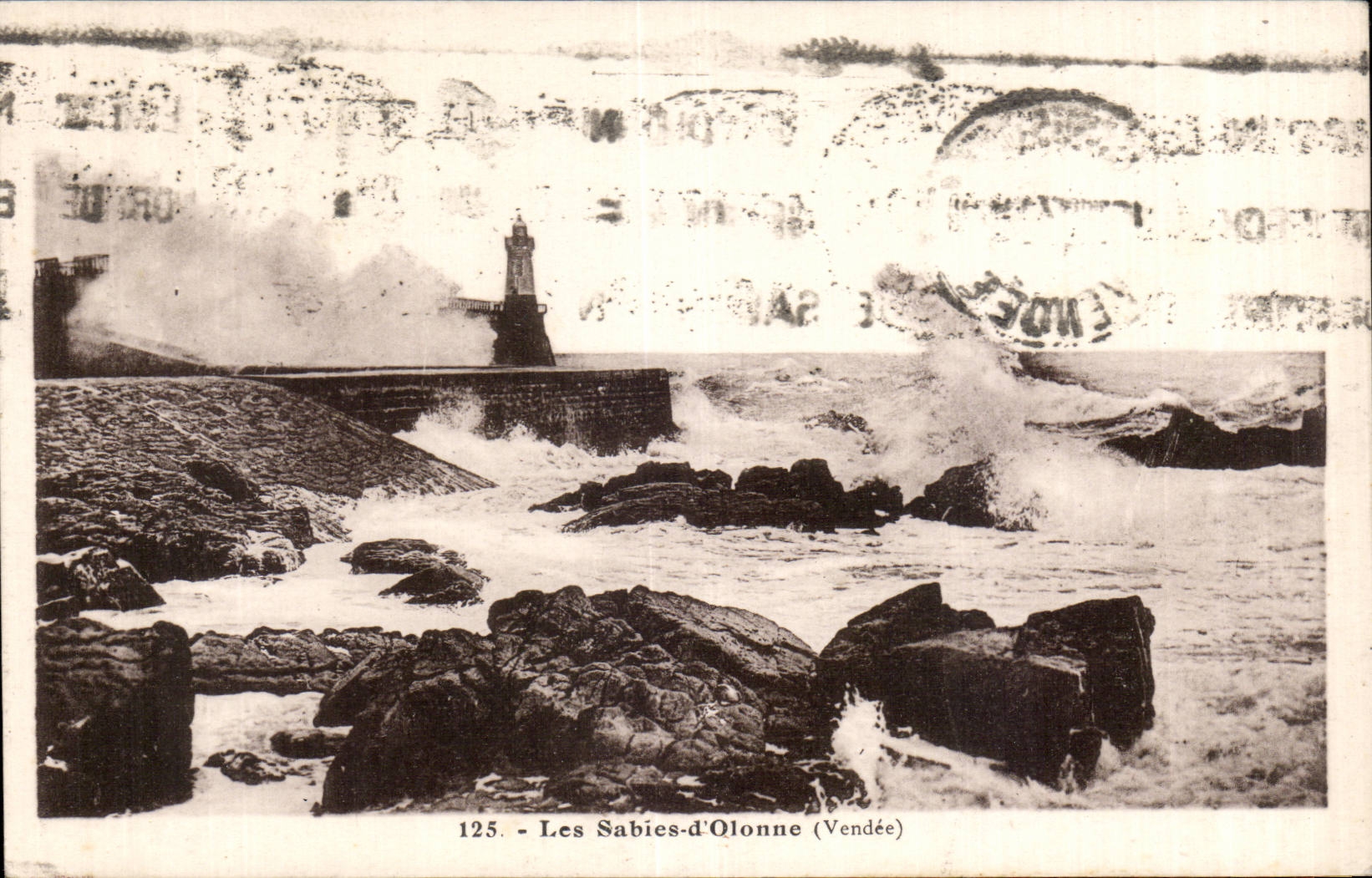 Sands Olonne - the Lighthouse - lighthouse - CPA