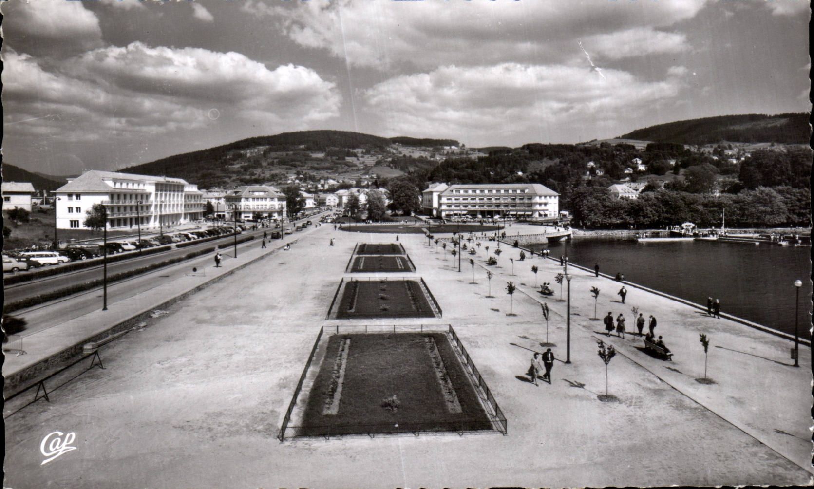 Gerardmer - Esplanade of the Edge of the Lake - CPA