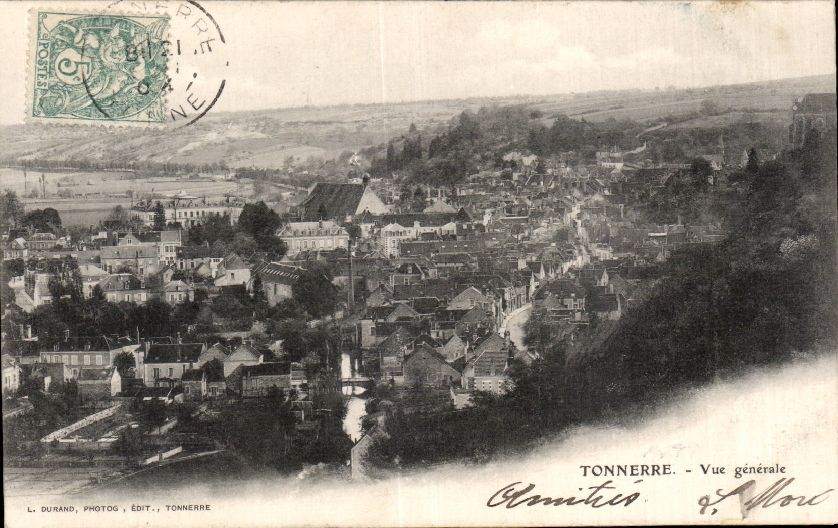 Tonnerre - Vue Generale - CPA