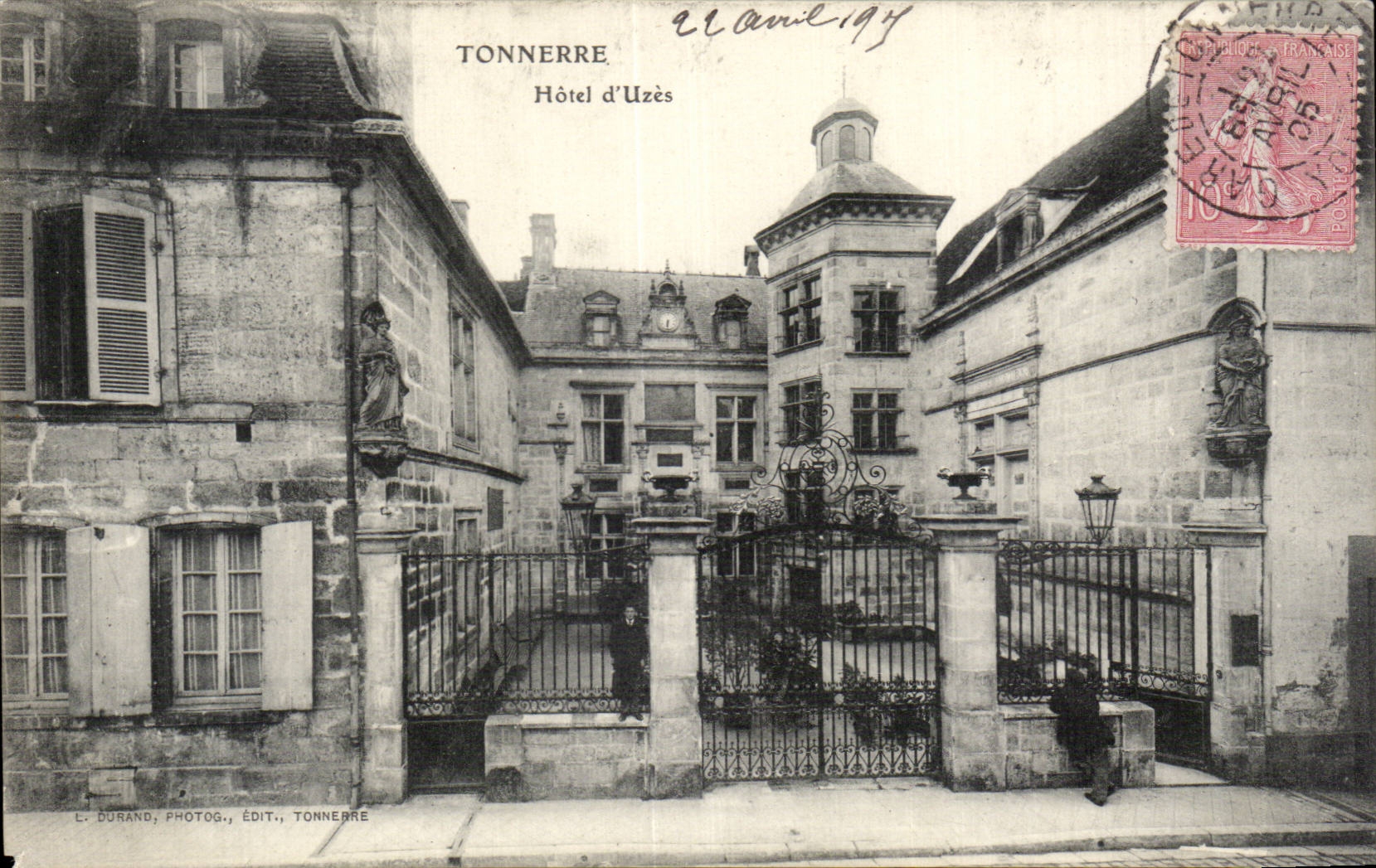 Tonnerre - Hotel d Ures - CPA